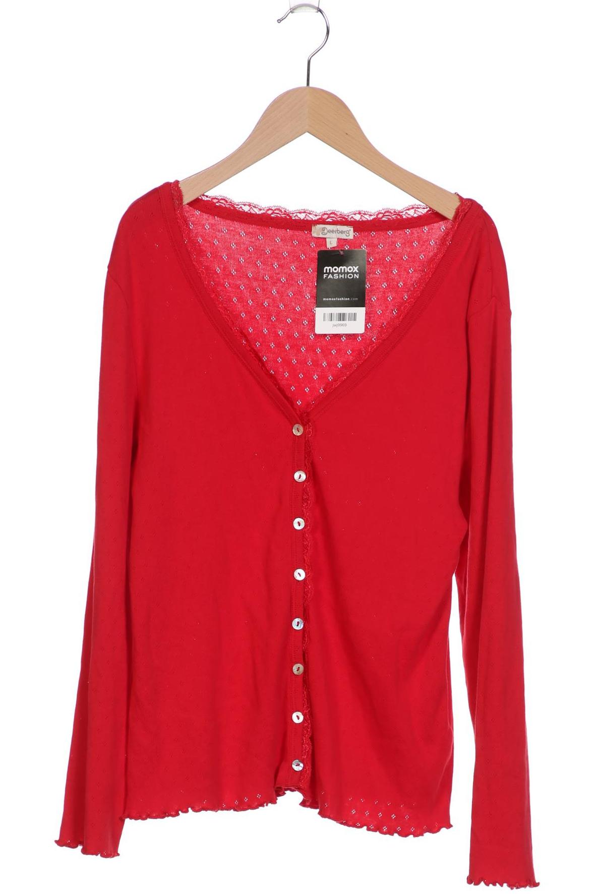 

Deerberg Damen Strickjacke, rot, Gr. 42