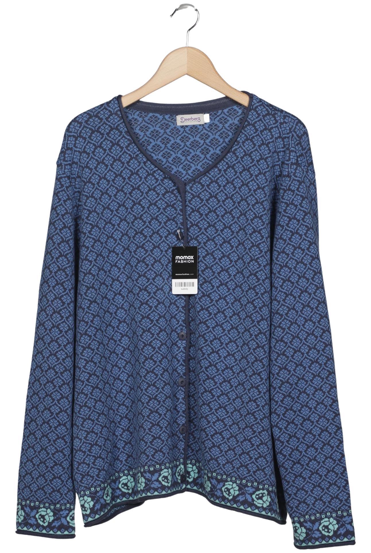 

Deerberg Damen Strickjacke, hellblau, Gr. 50