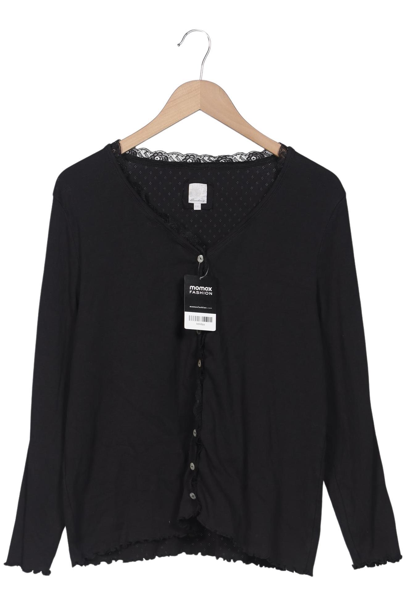 

Deerberg Damen Strickjacke, schwarz, Gr. 48