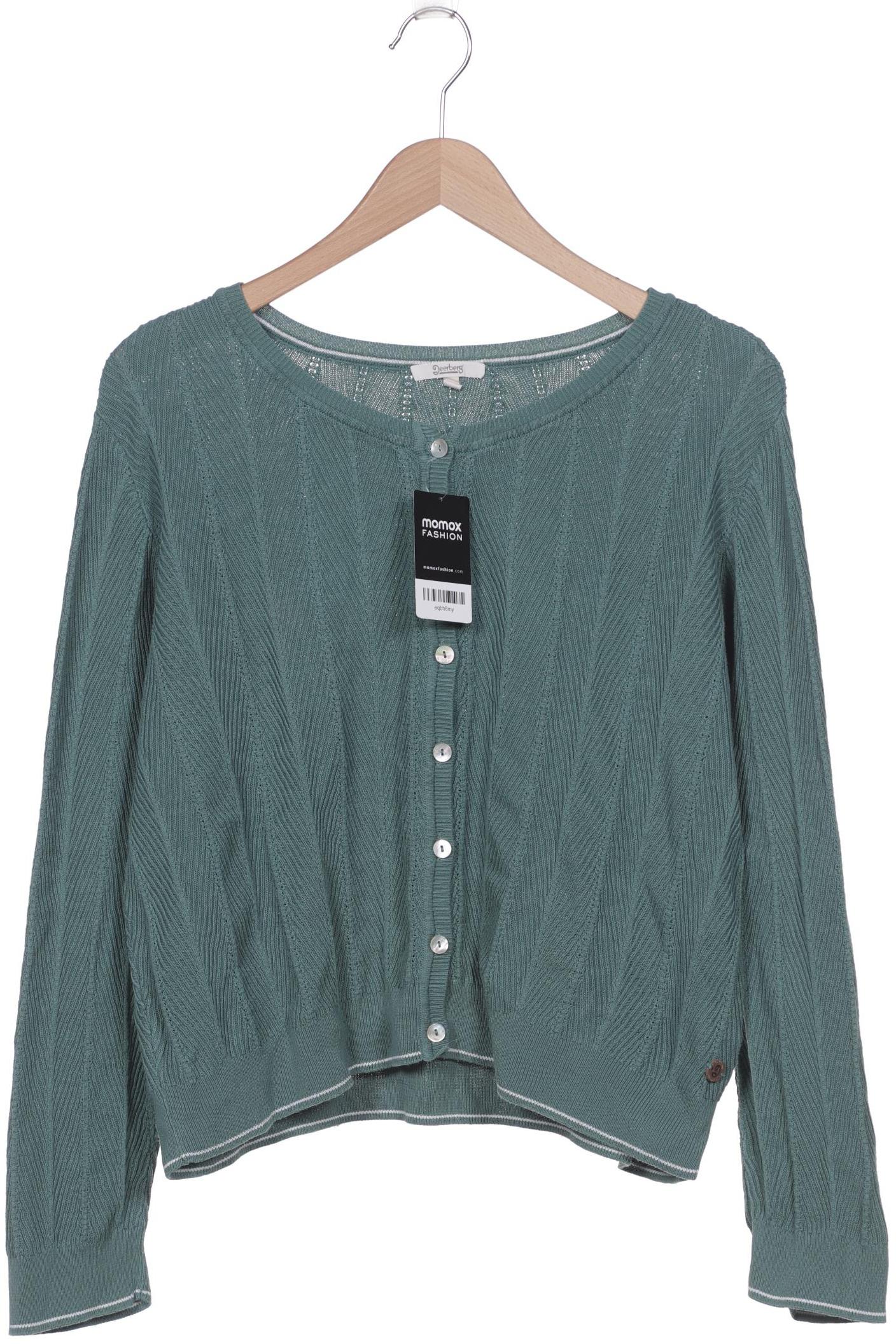 

Deerberg Damen Strickjacke, grün, Gr. 42