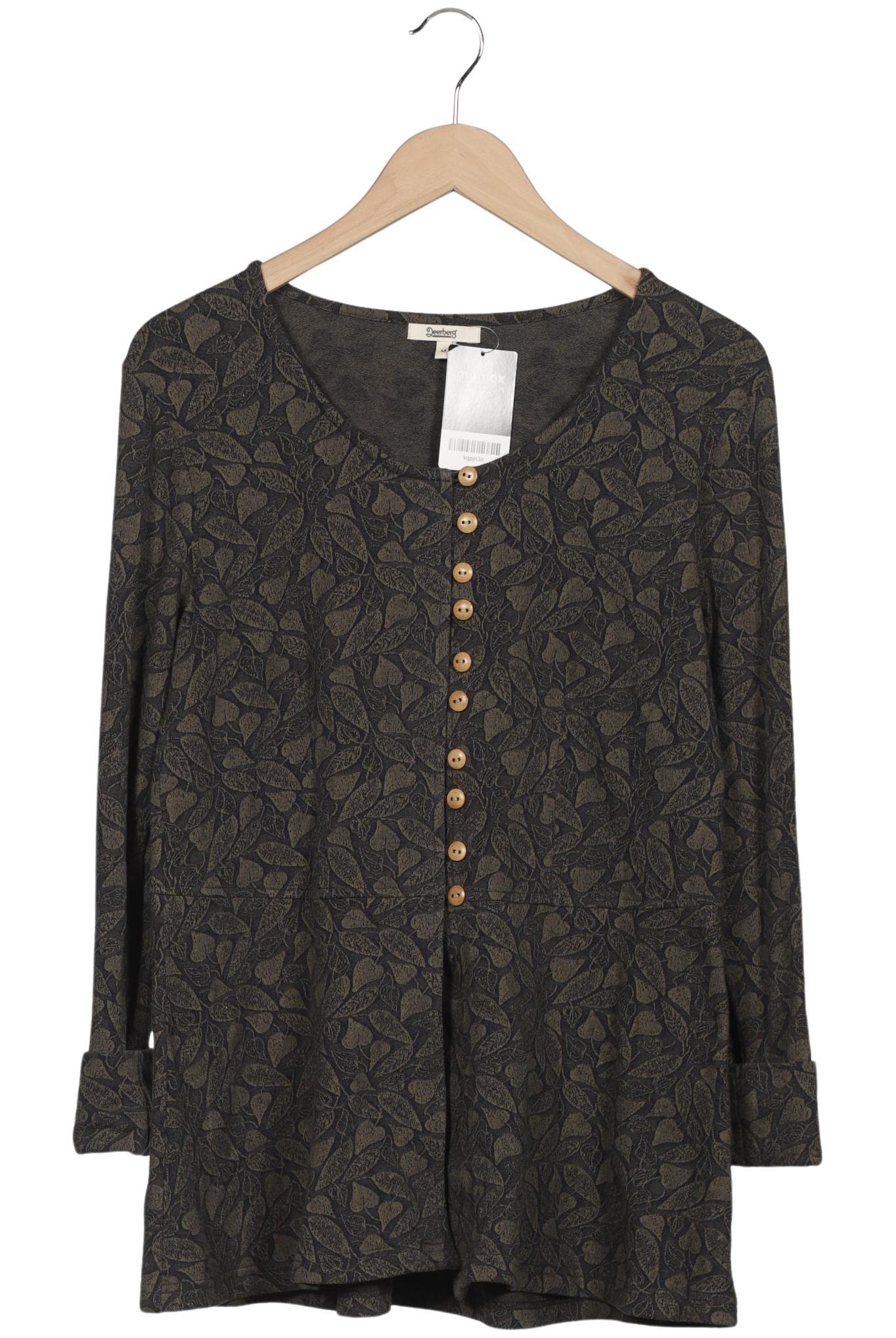 

Deerberg Damen Strickjacke, grün, Gr. 38