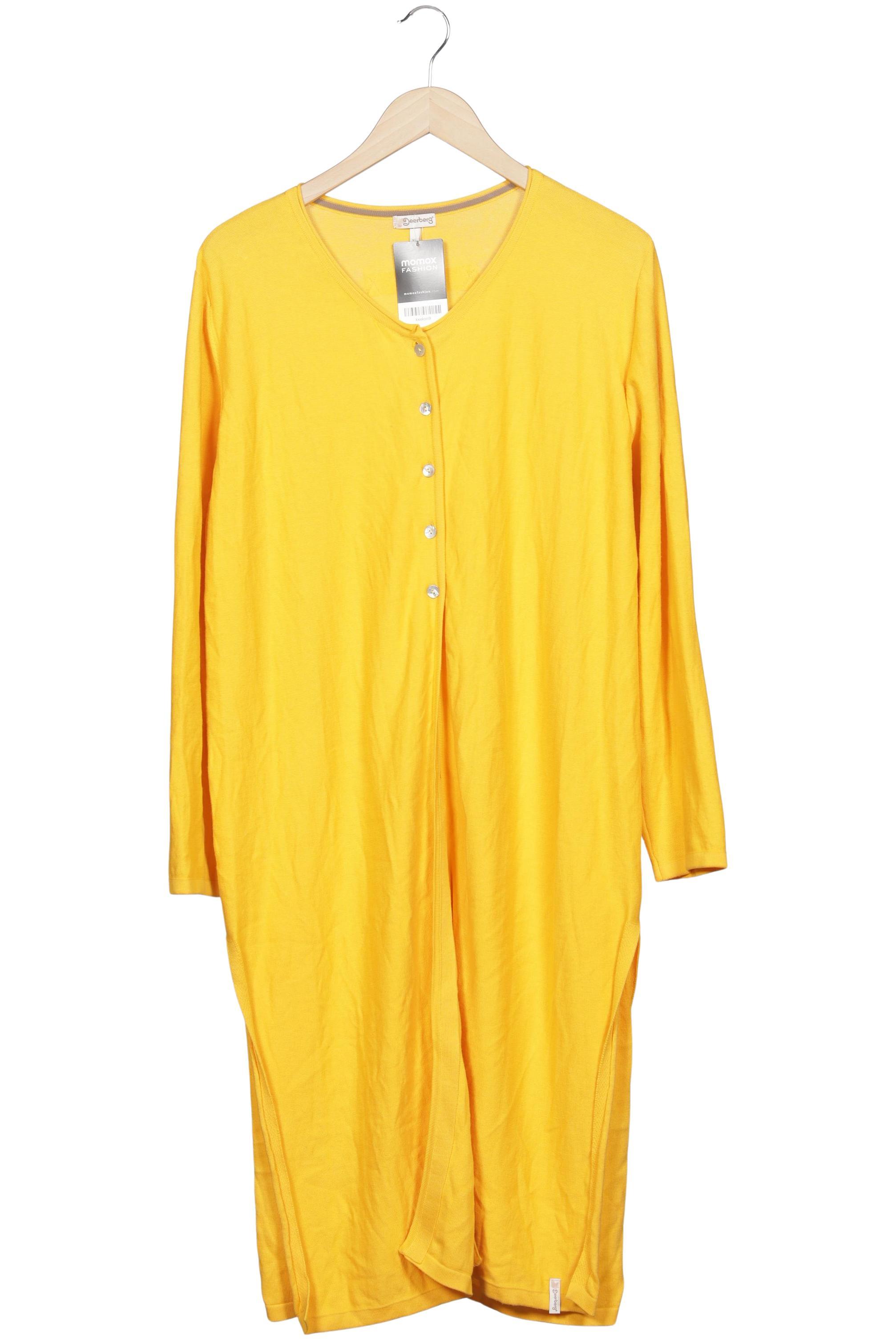 

Deerberg Damen Strickjacke, gelb, Gr. 44