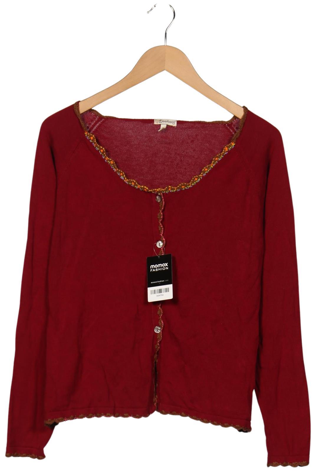 

Deerberg Damen Strickjacke, bordeaux, Gr. 38