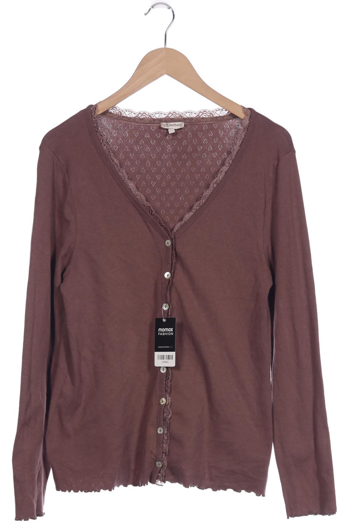 

Deerberg Damen Strickjacke, braun, Gr. 38