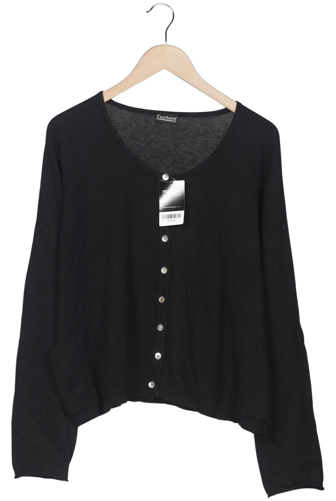 

Deerberg Damen Strickjacke, schwarz, Gr. 44