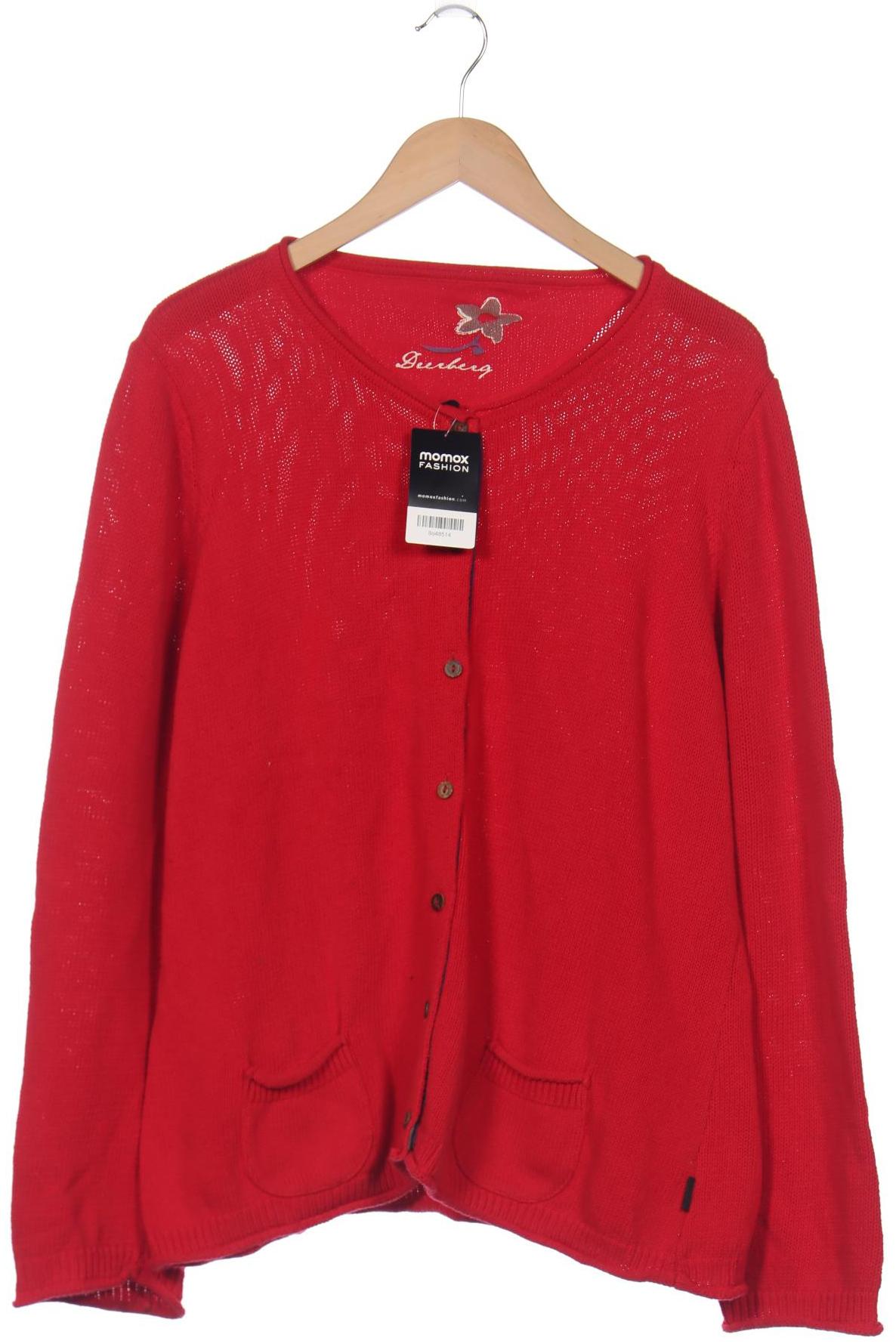 

Deerberg Damen Strickjacke, rot, Gr. 46