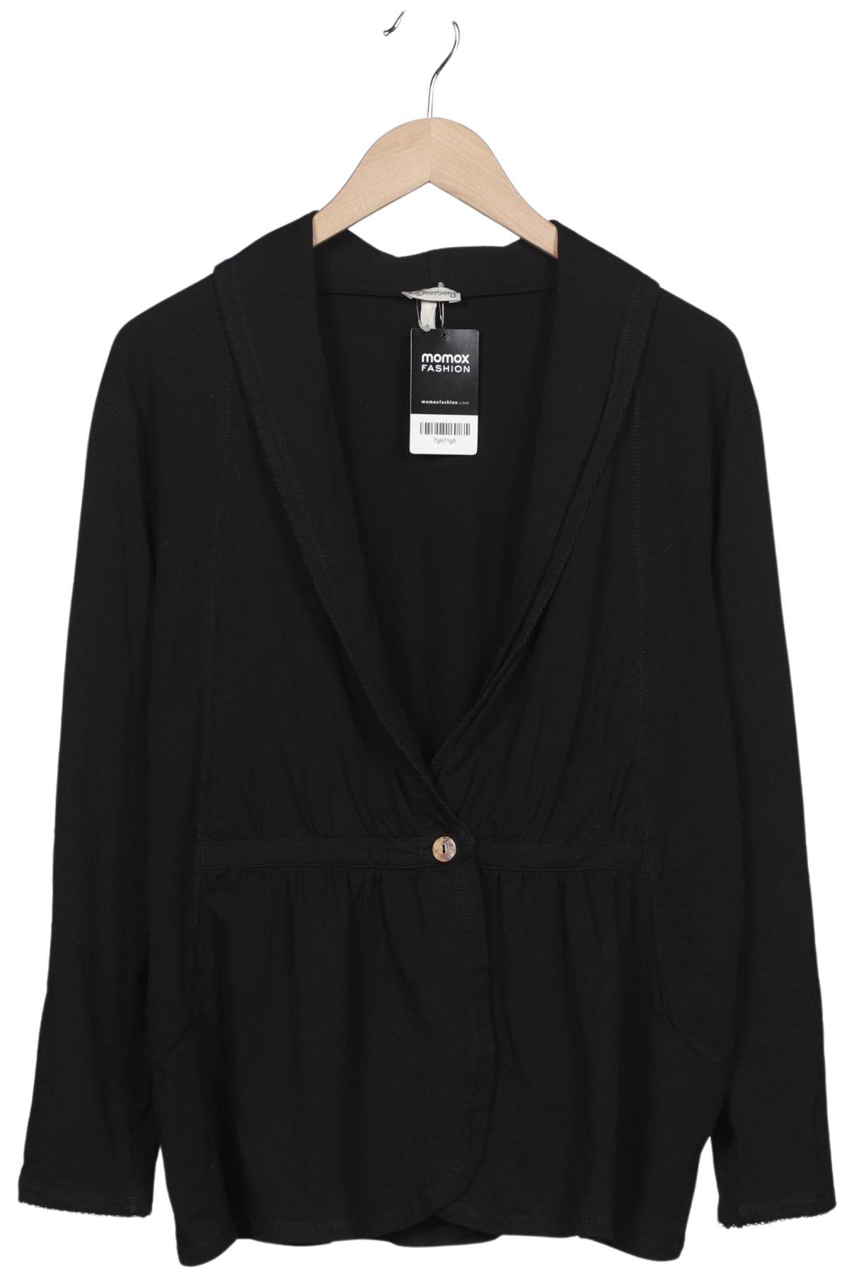 

Deerberg Damen Strickjacke, schwarz, Gr. 46