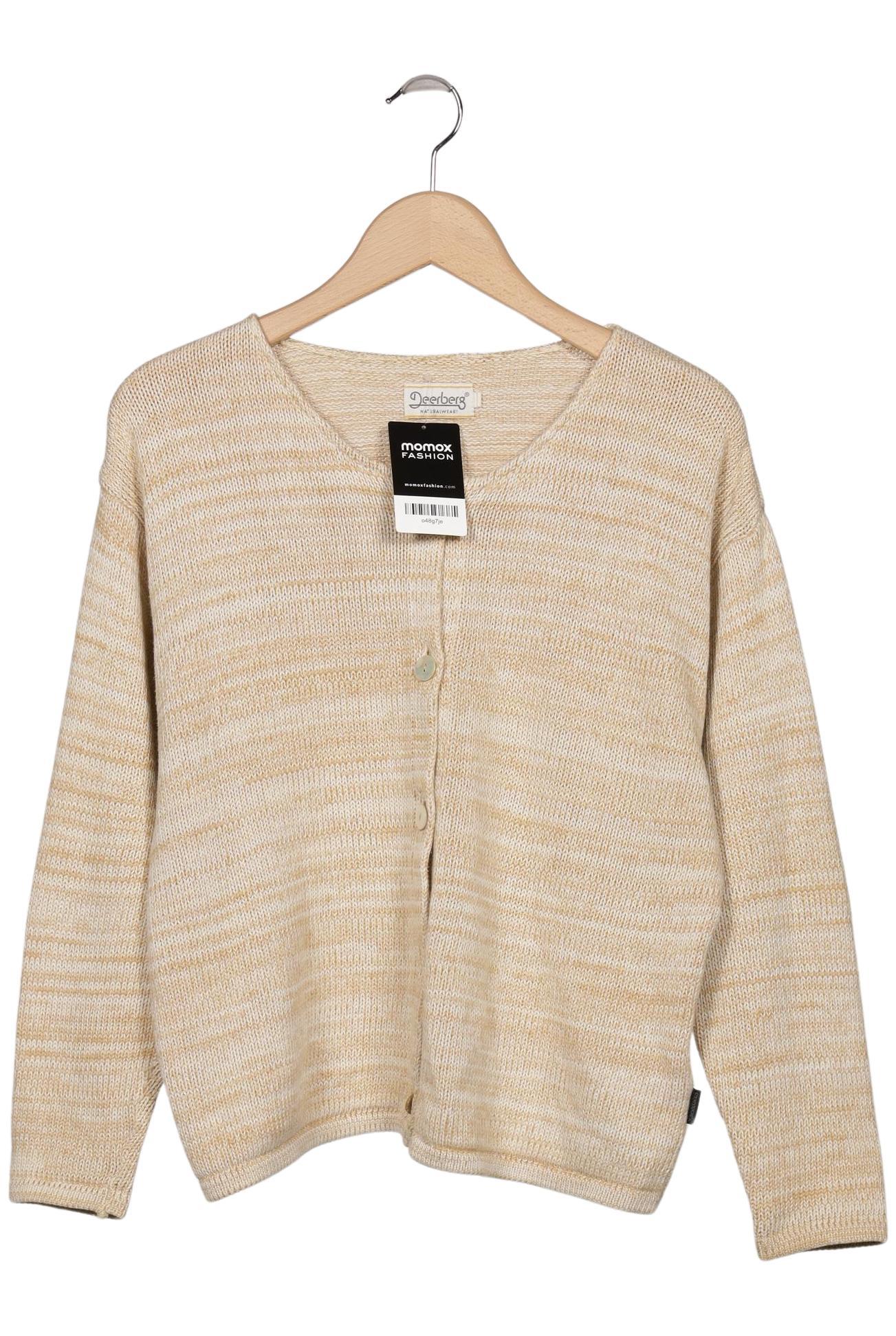 

Deerberg Damen Strickjacke, beige, Gr. 36