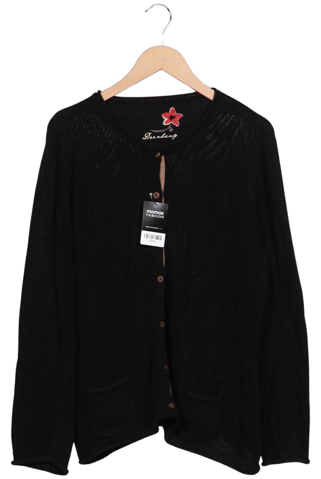

Deerberg Damen Strickjacke, schwarz, Gr. 48
