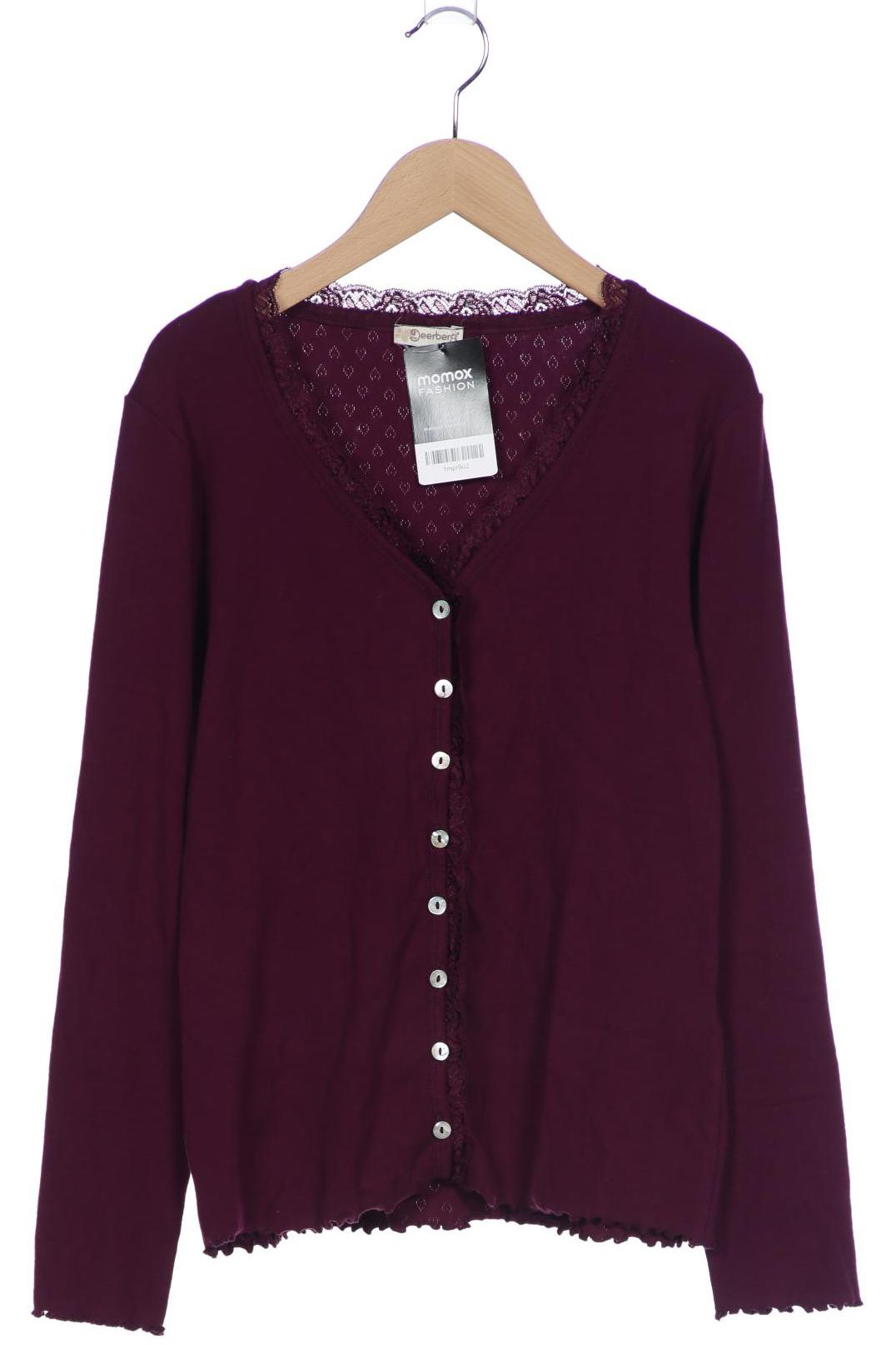 

Deerberg Damen Strickjacke, bordeaux, Gr. 36