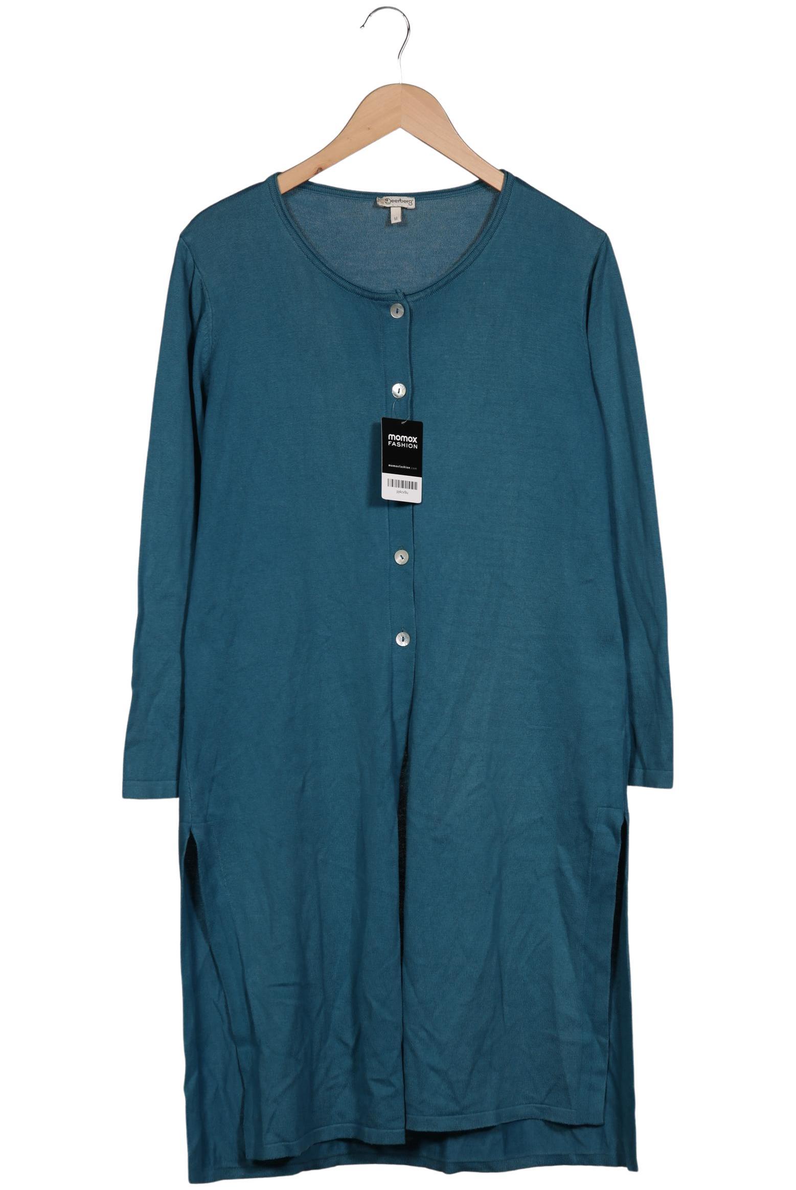 

Deerberg Damen Strickjacke, türkis, Gr. 38