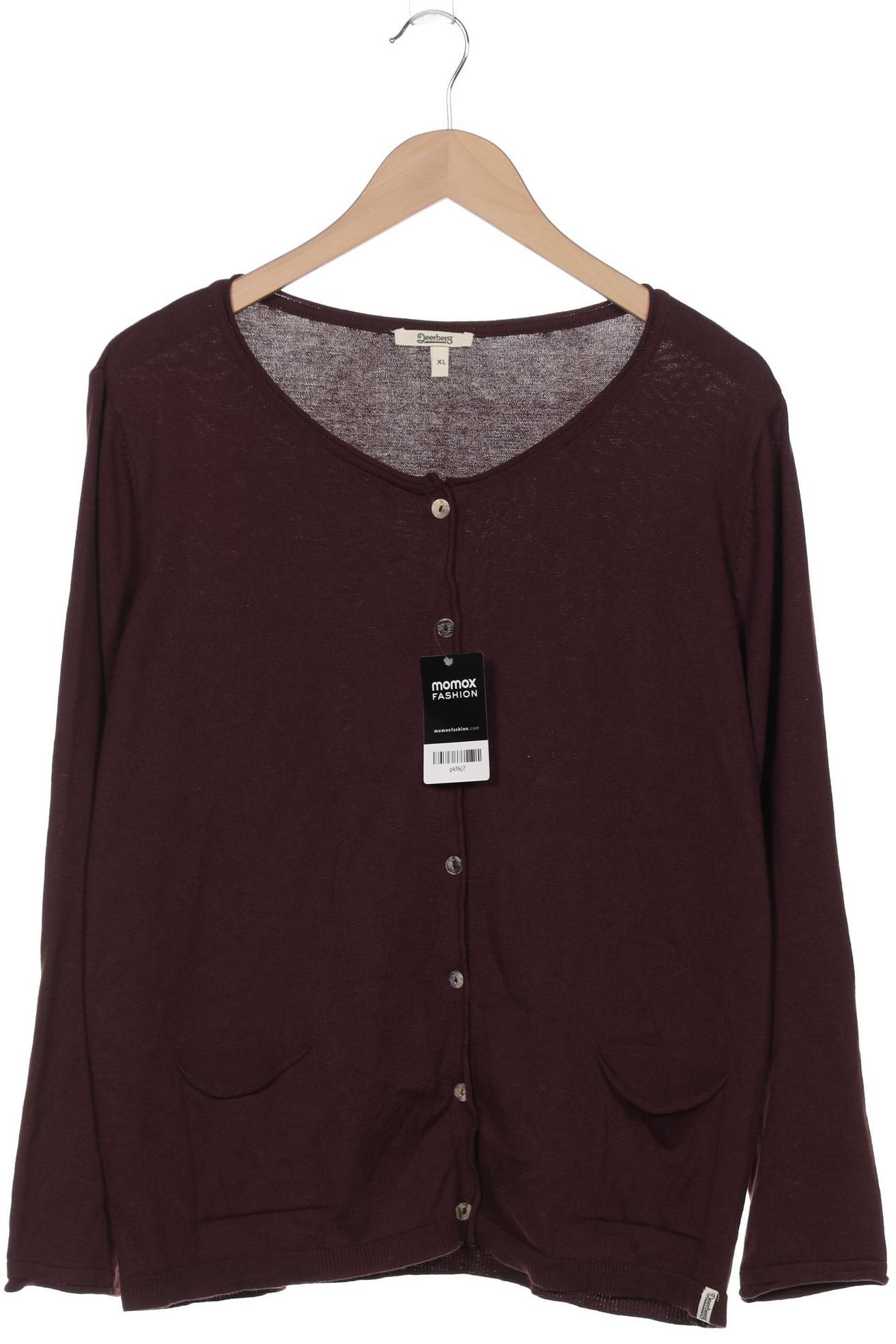 

Deerberg Damen Strickjacke, bordeaux, Gr. 44