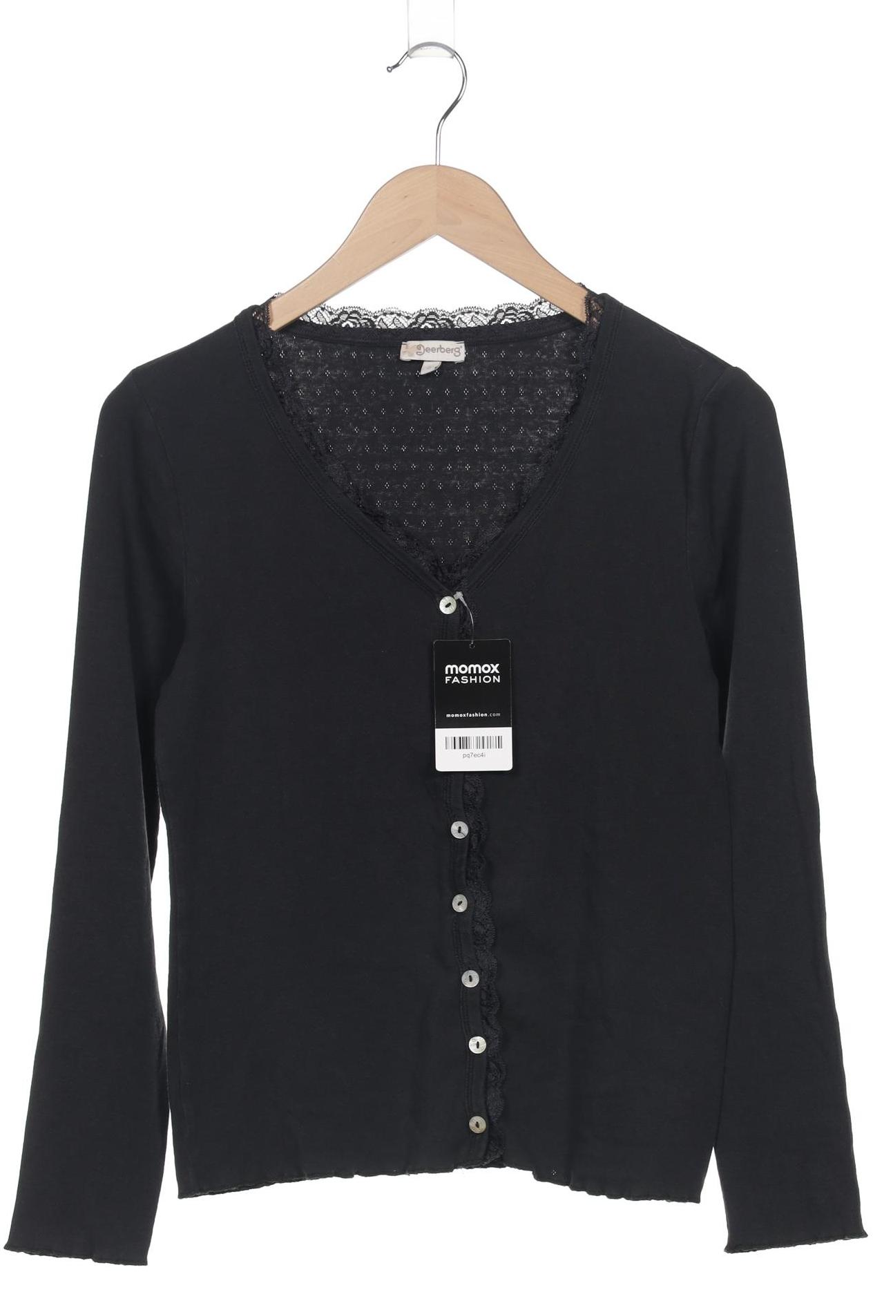 

Deerberg Damen Strickjacke, schwarz, Gr. 36