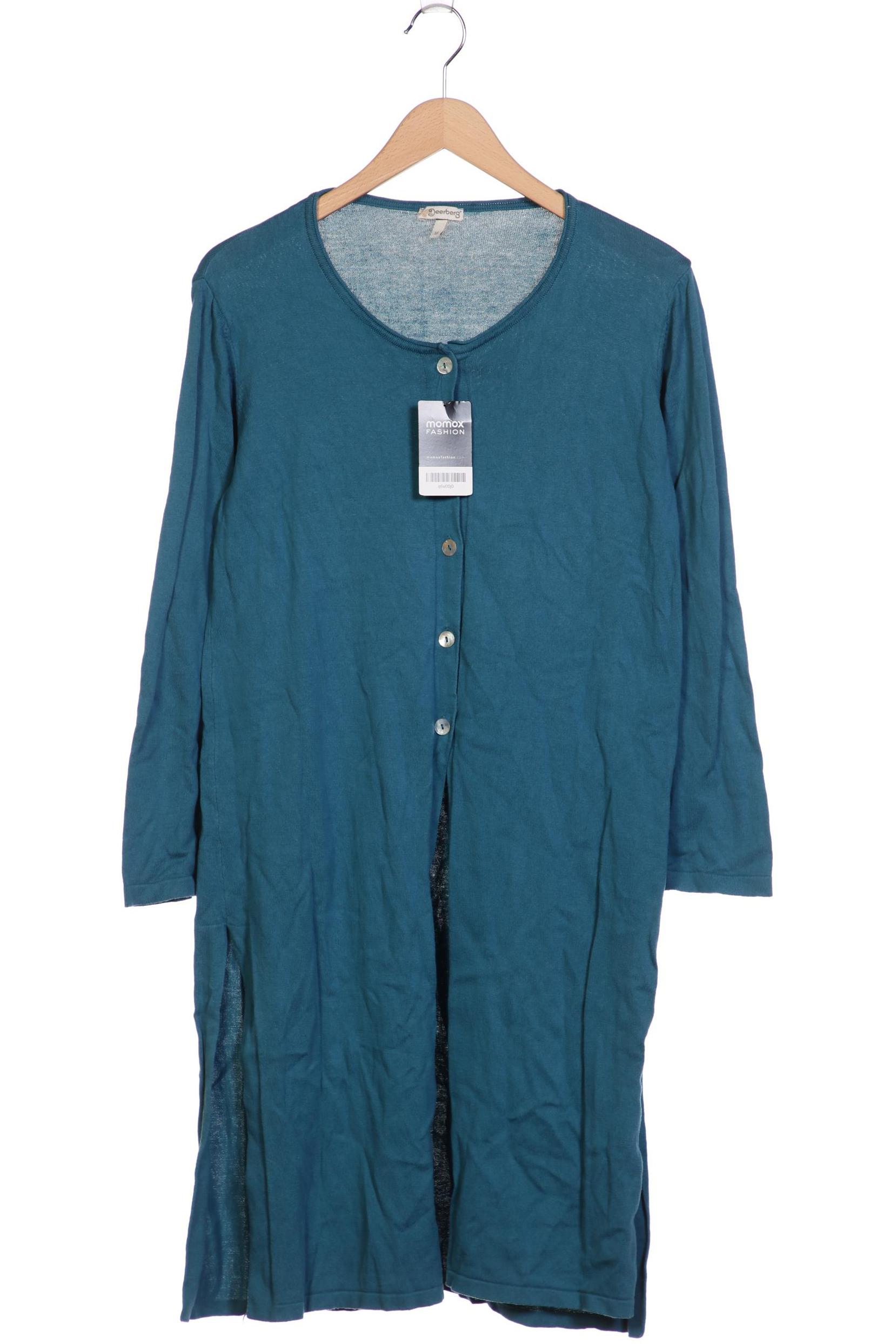 

Deerberg Damen Strickjacke, türkis, Gr. 38