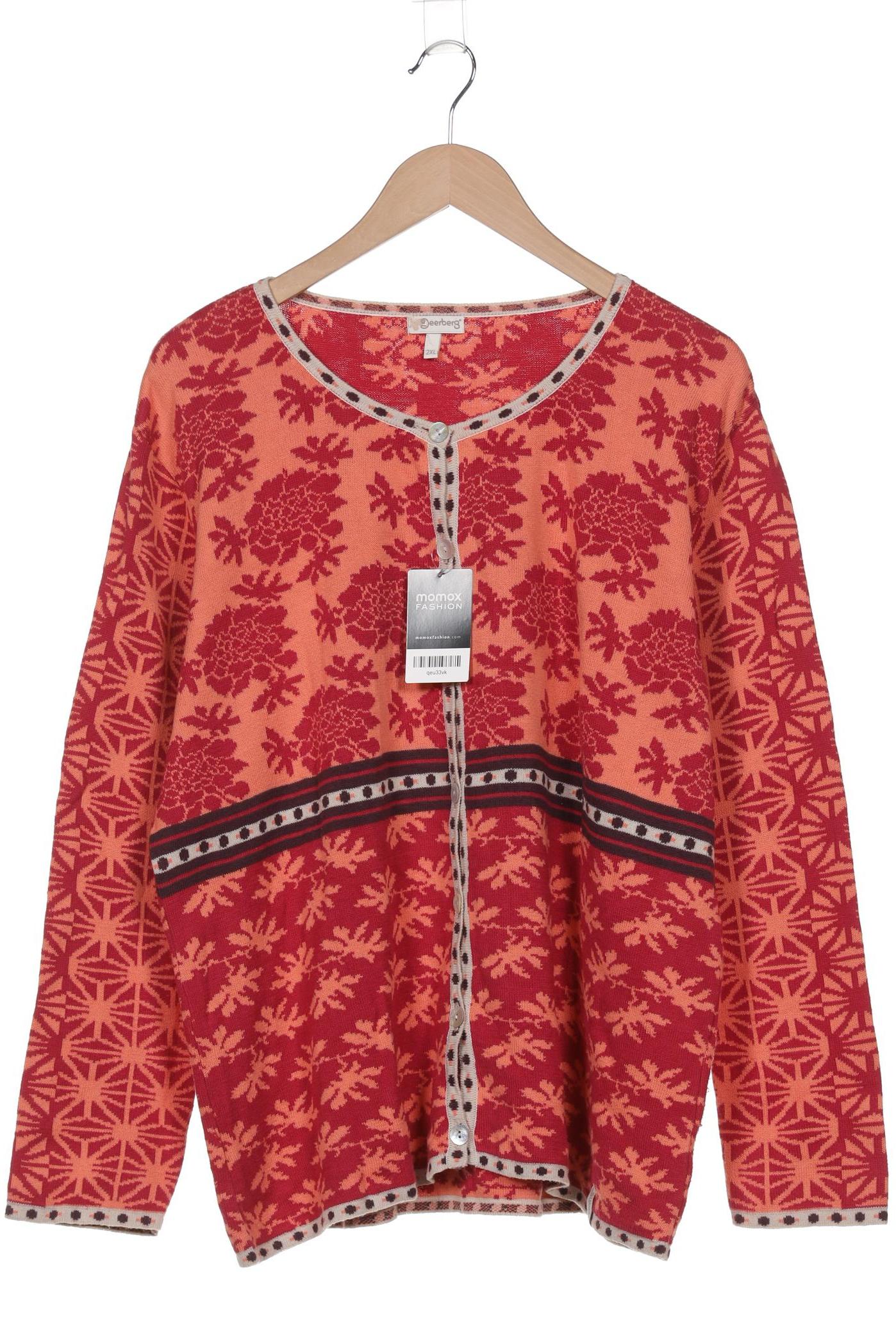 

Deerberg Damen Strickjacke, rot, Gr. 46