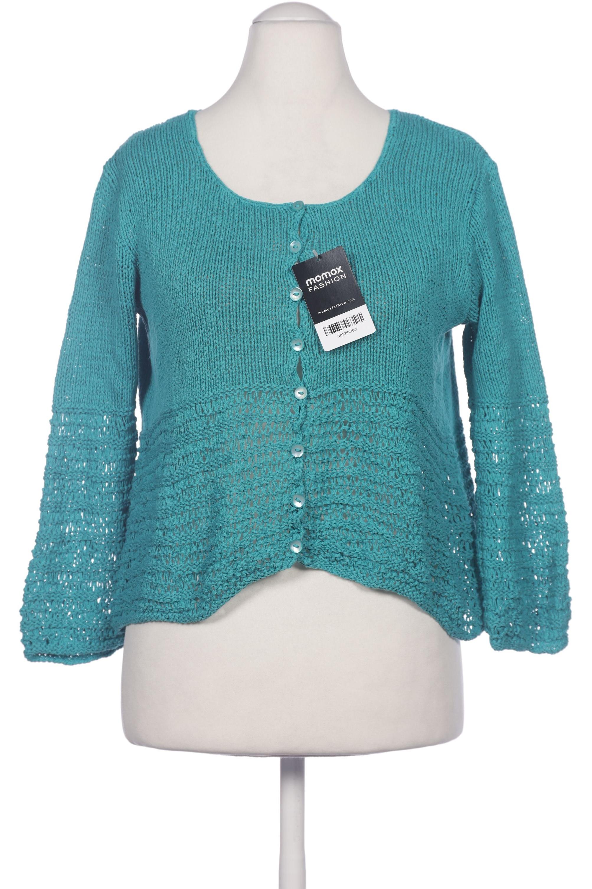 

Deerberg Damen Strickjacke, türkis, Gr. 38
