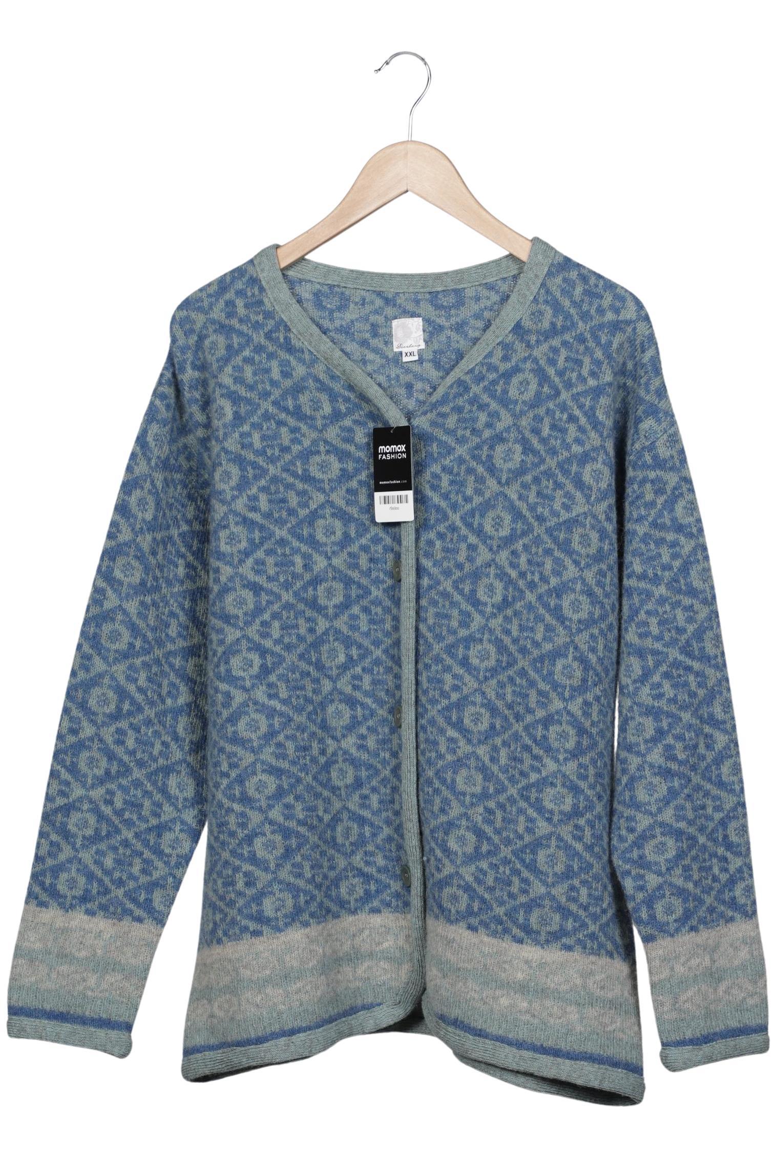 

Deerberg Damen Strickjacke, türkis, Gr. 46