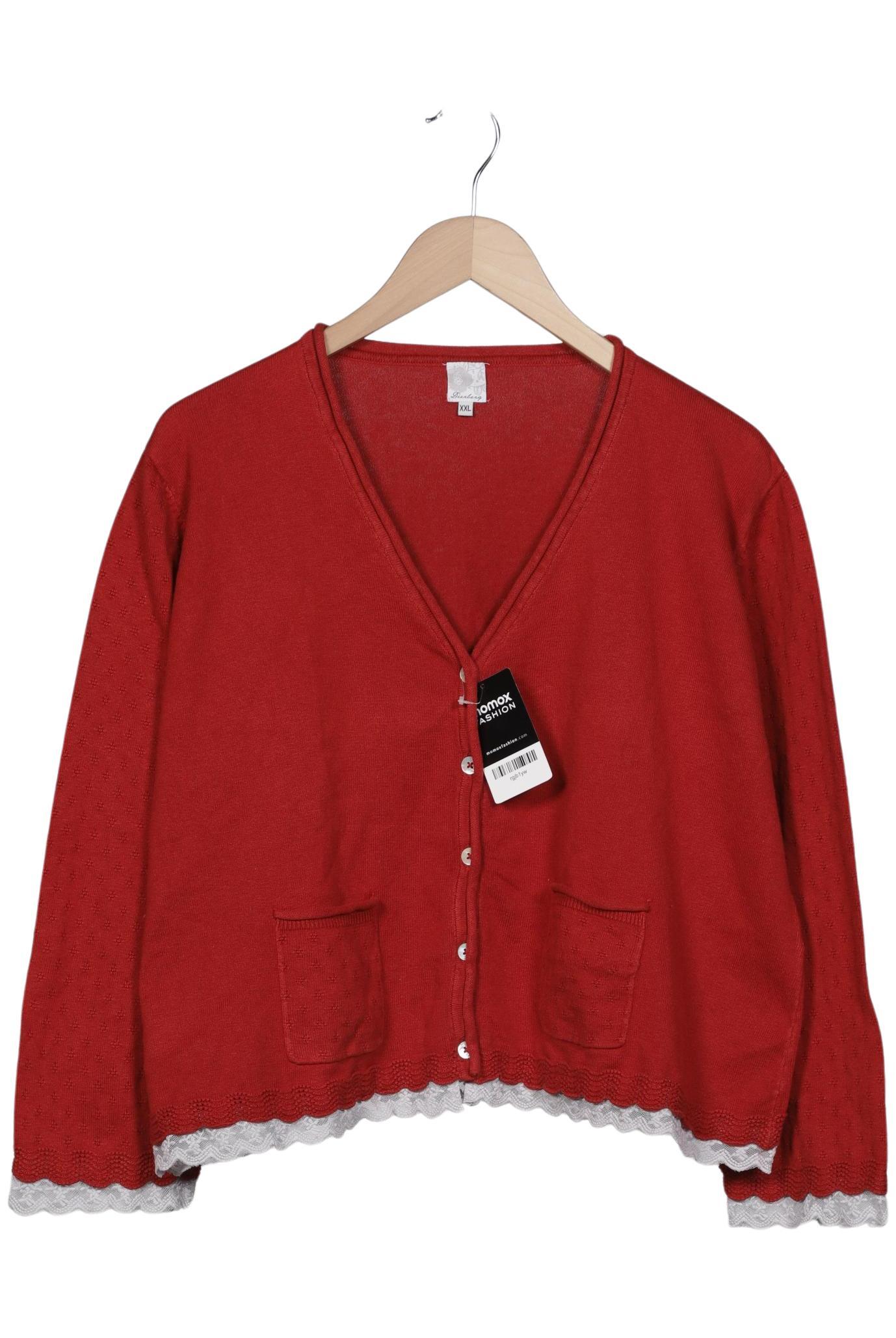 

Deerberg Damen Strickjacke, rot, Gr. 46