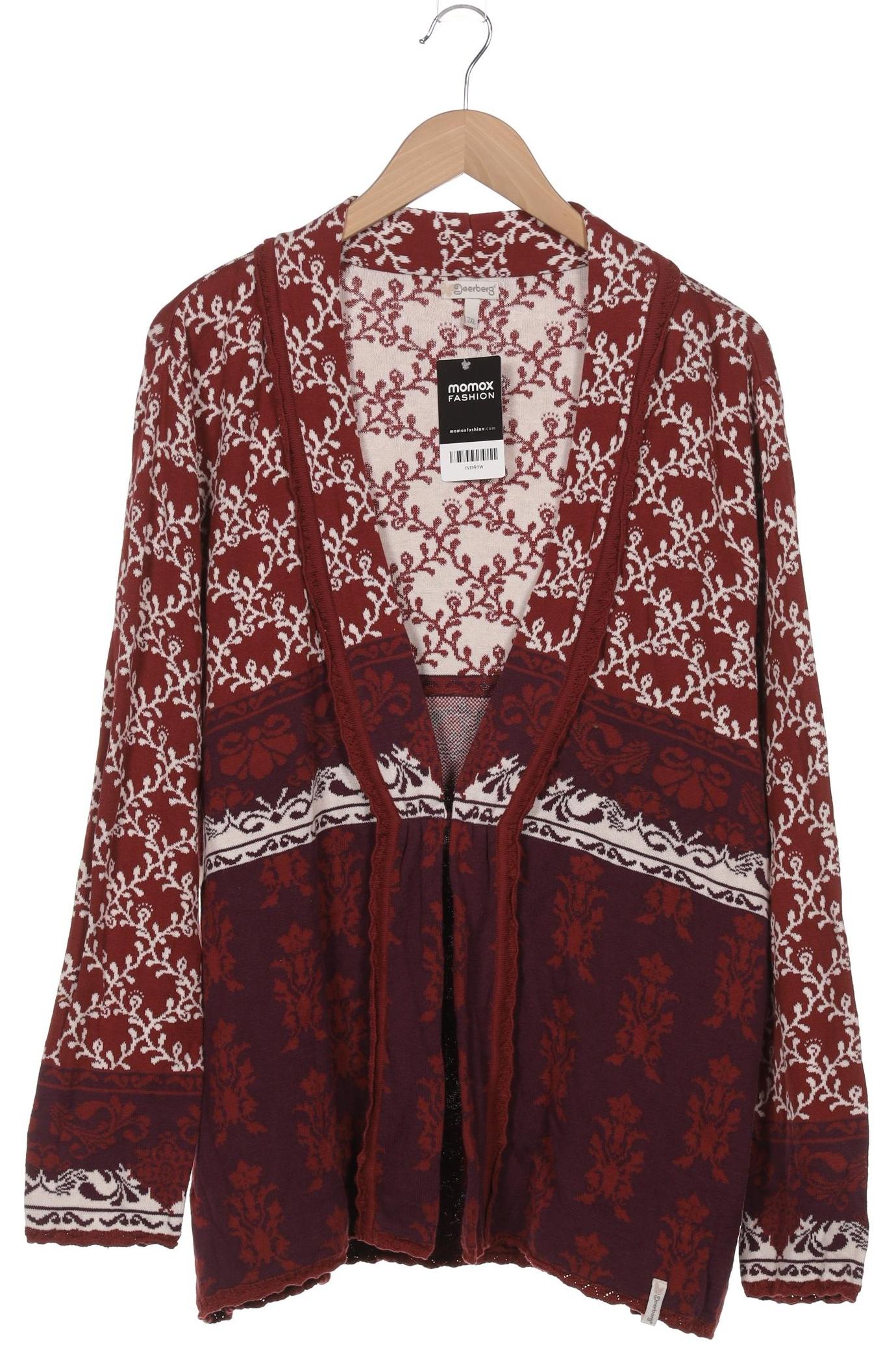 

Deerberg Damen Strickjacke, rot, Gr. 46