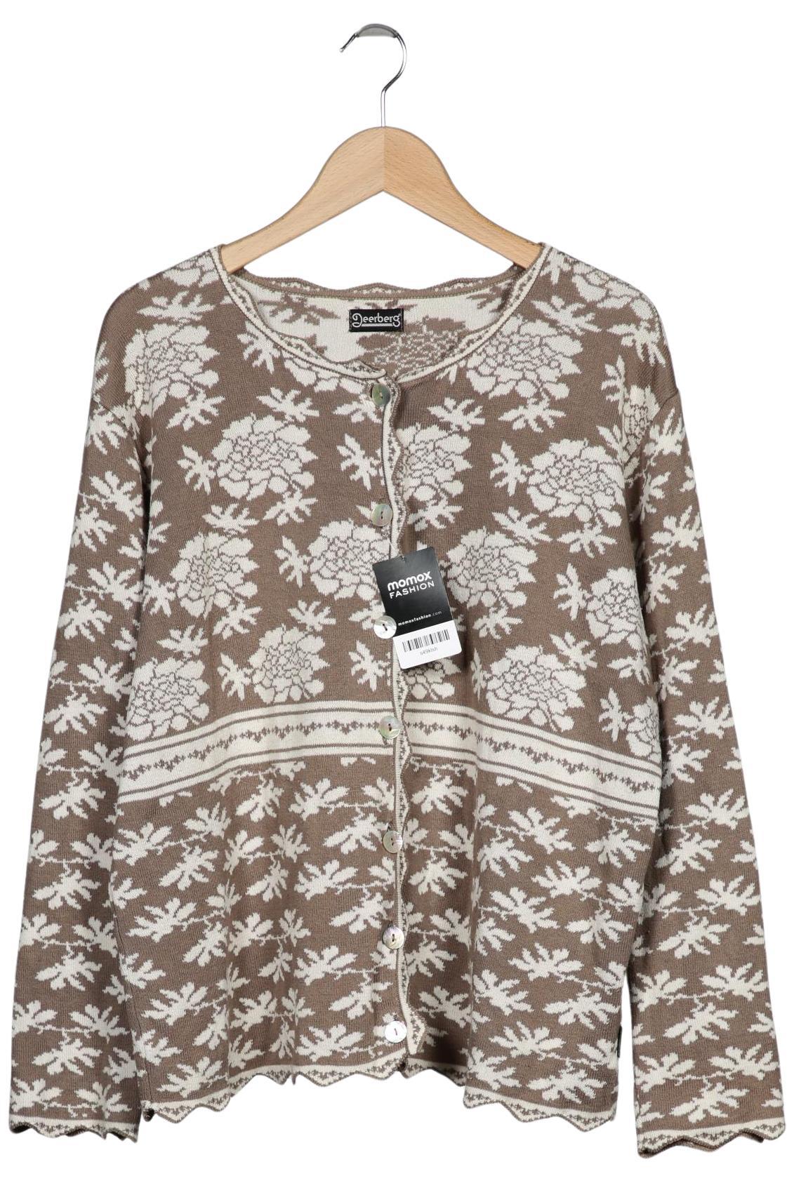 

Deerberg Damen Strickjacke, beige, Gr. 42
