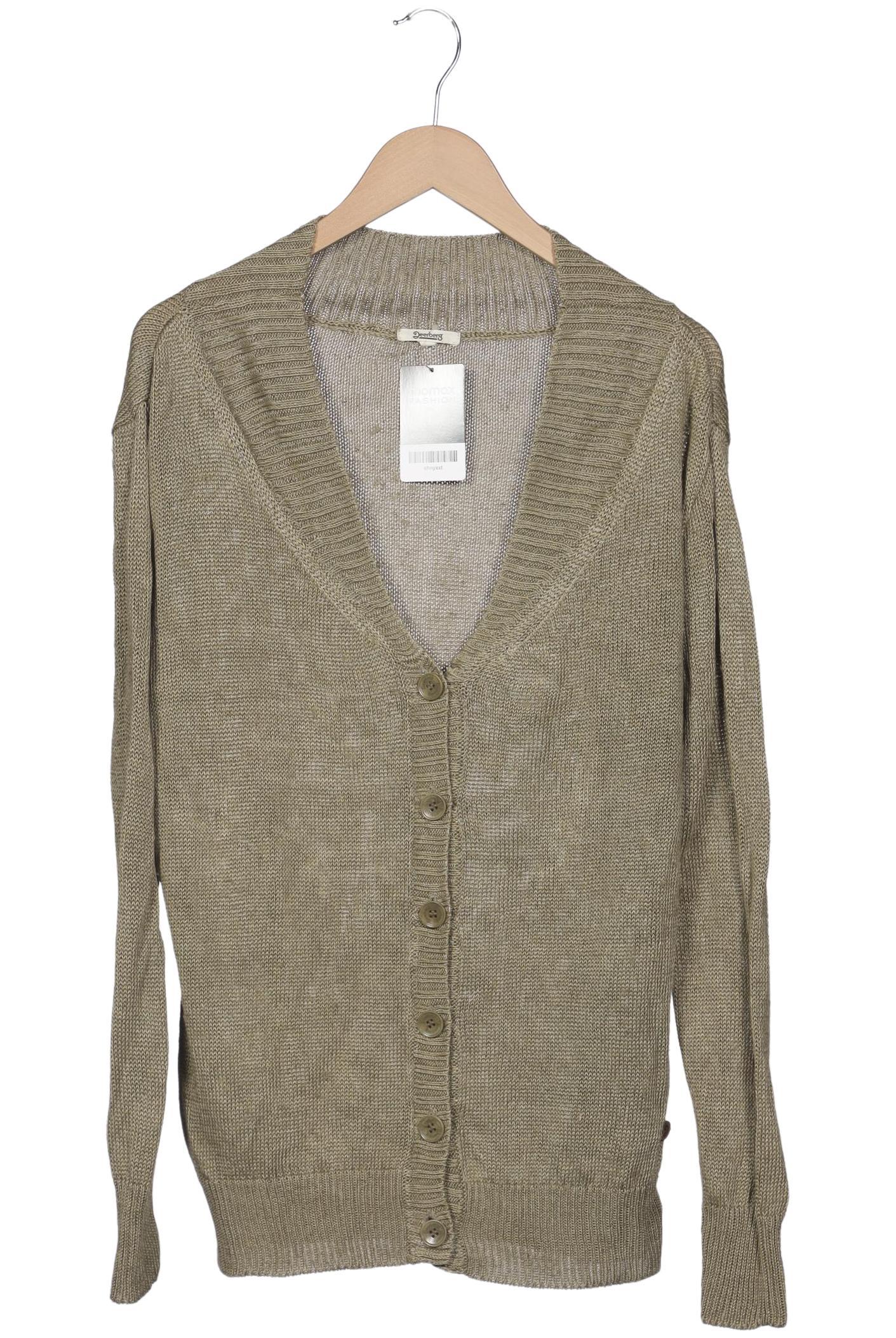 

Deerberg Damen Strickjacke, beige, Gr. 36
