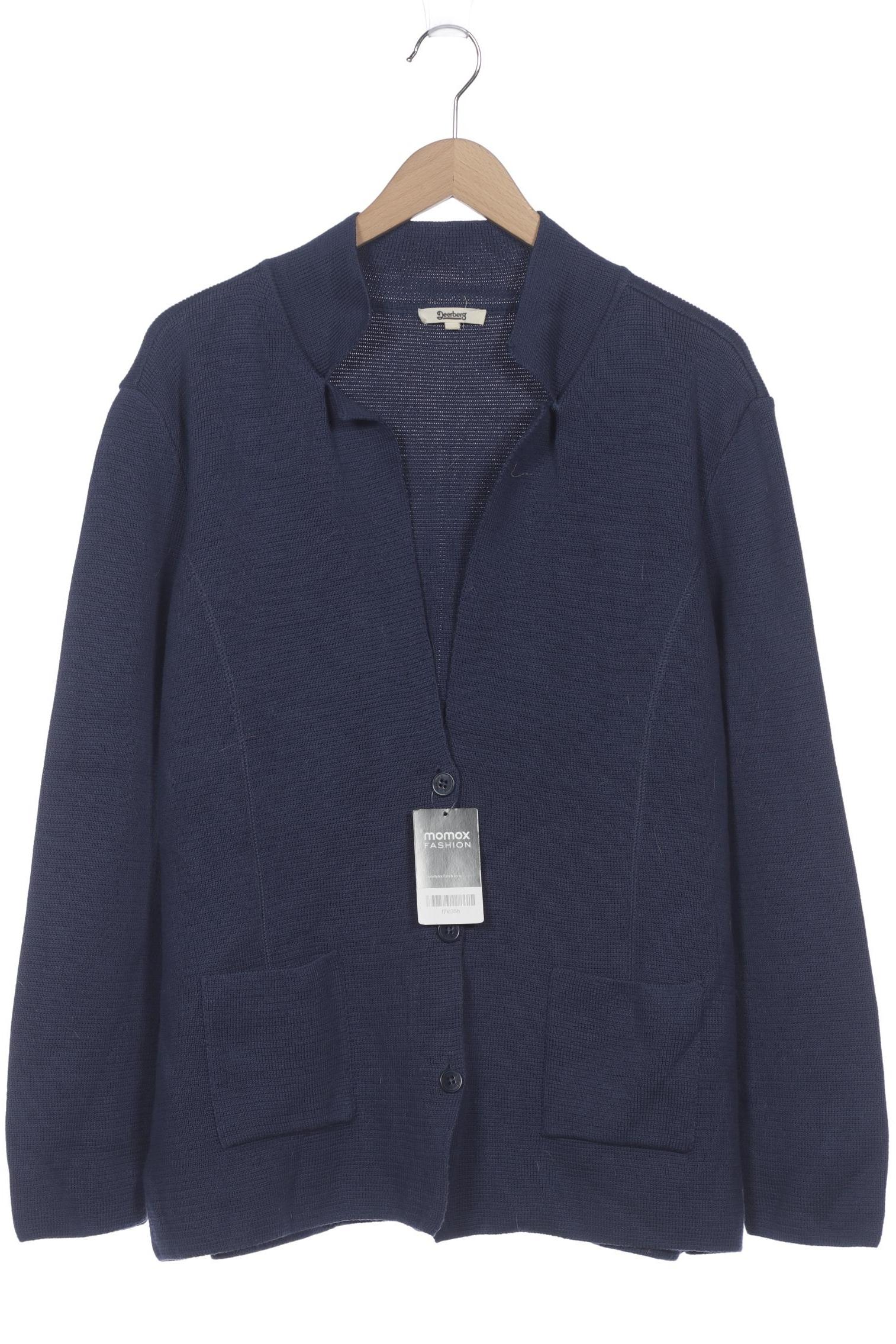 

Deerberg Damen Strickjacke, marineblau, Gr. 46