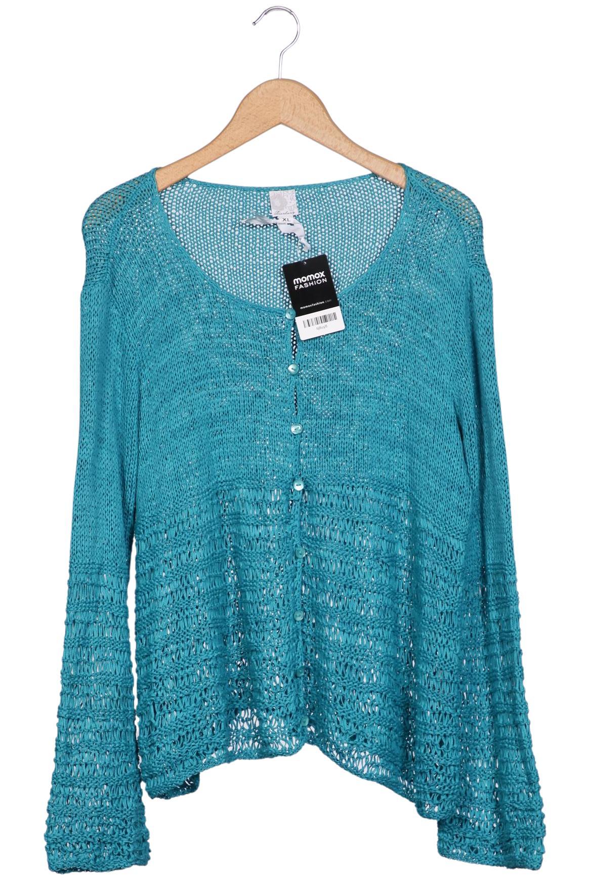 

Deerberg Damen Strickjacke, türkis, Gr. 44