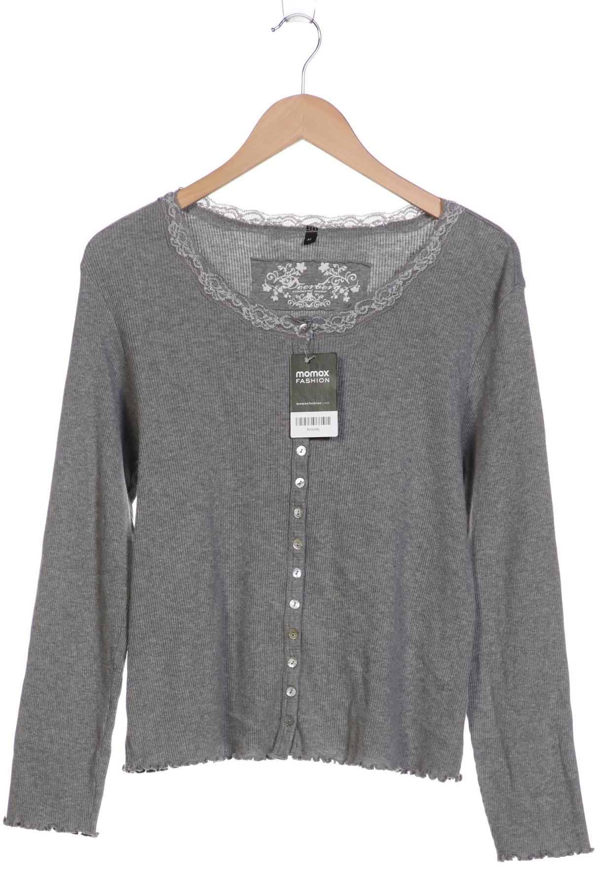 

Deerberg Damen Strickjacke, grau, Gr. 38