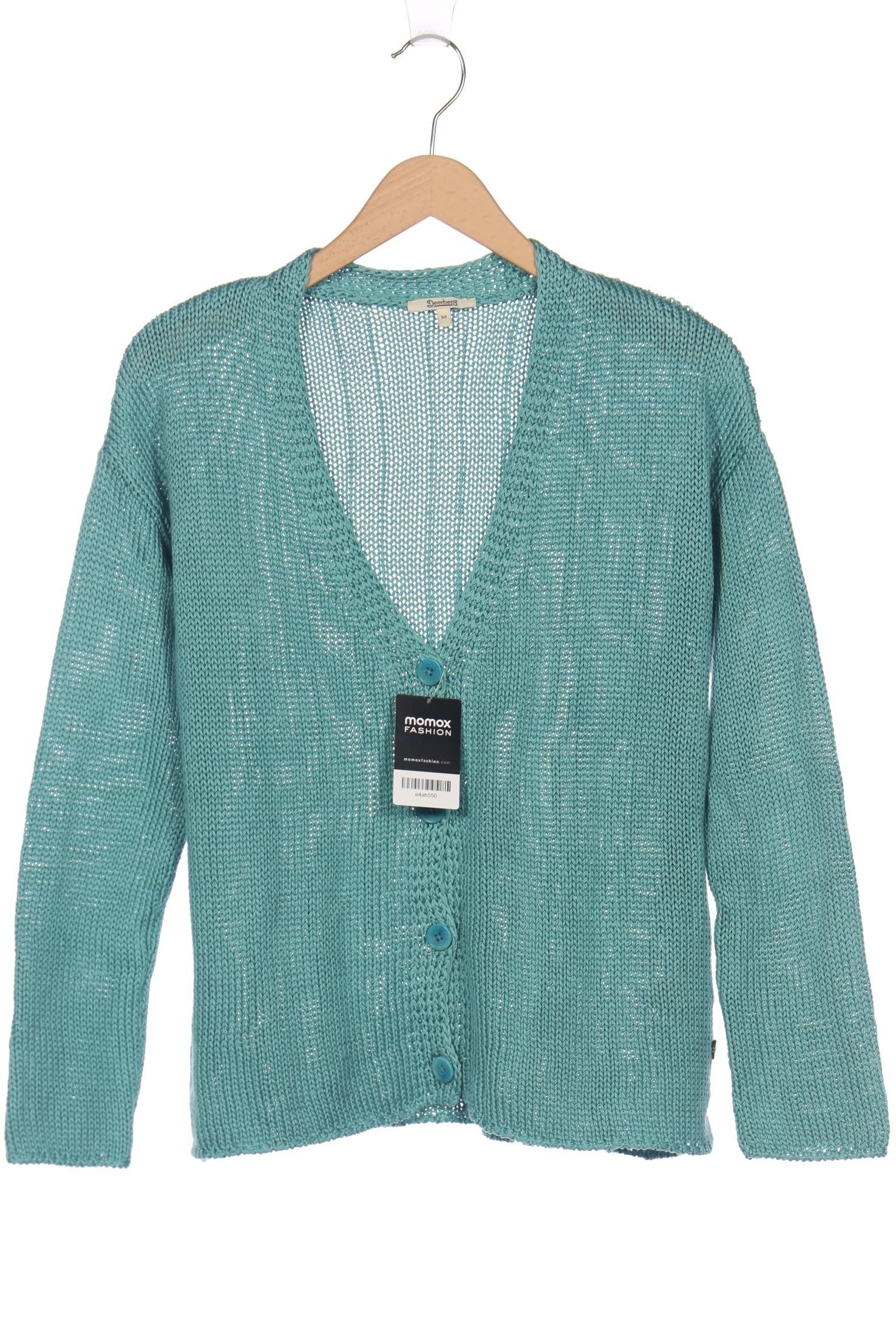 

Deerberg Damen Strickjacke, türkis, Gr. 38