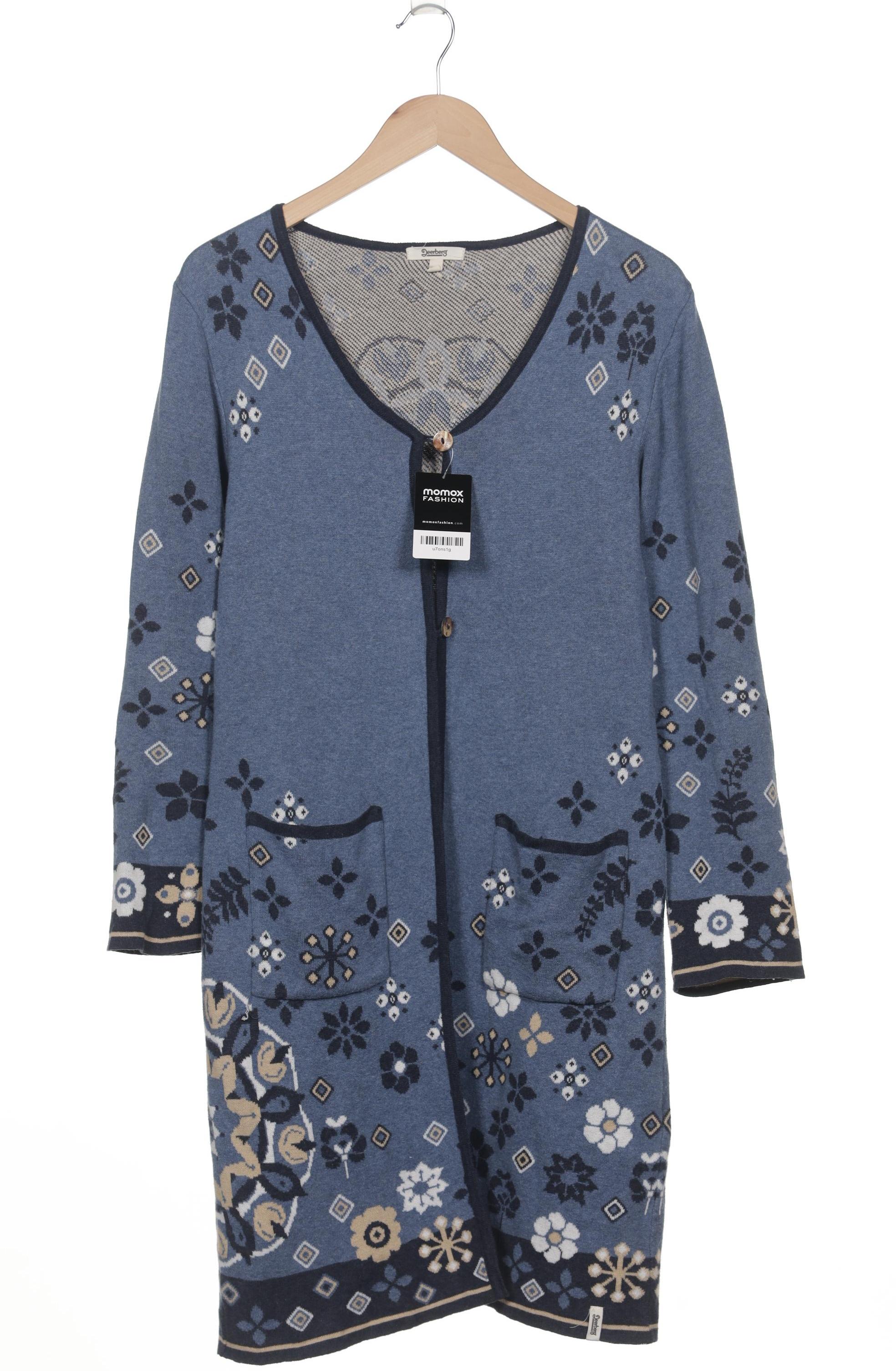 

Deerberg Damen Strickjacke, blau, Gr. 36