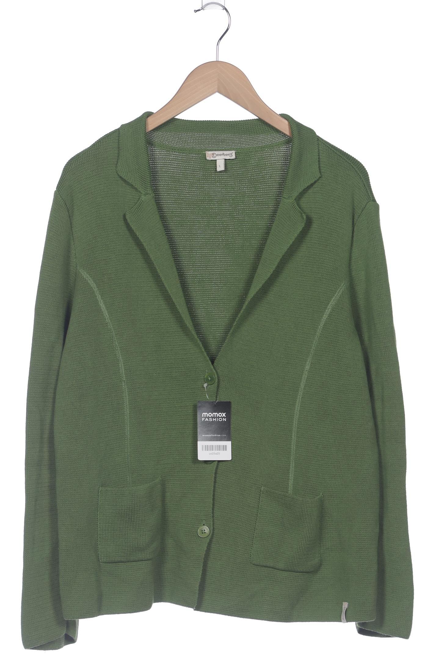 

Deerberg Damen Strickjacke, grün, Gr. 42