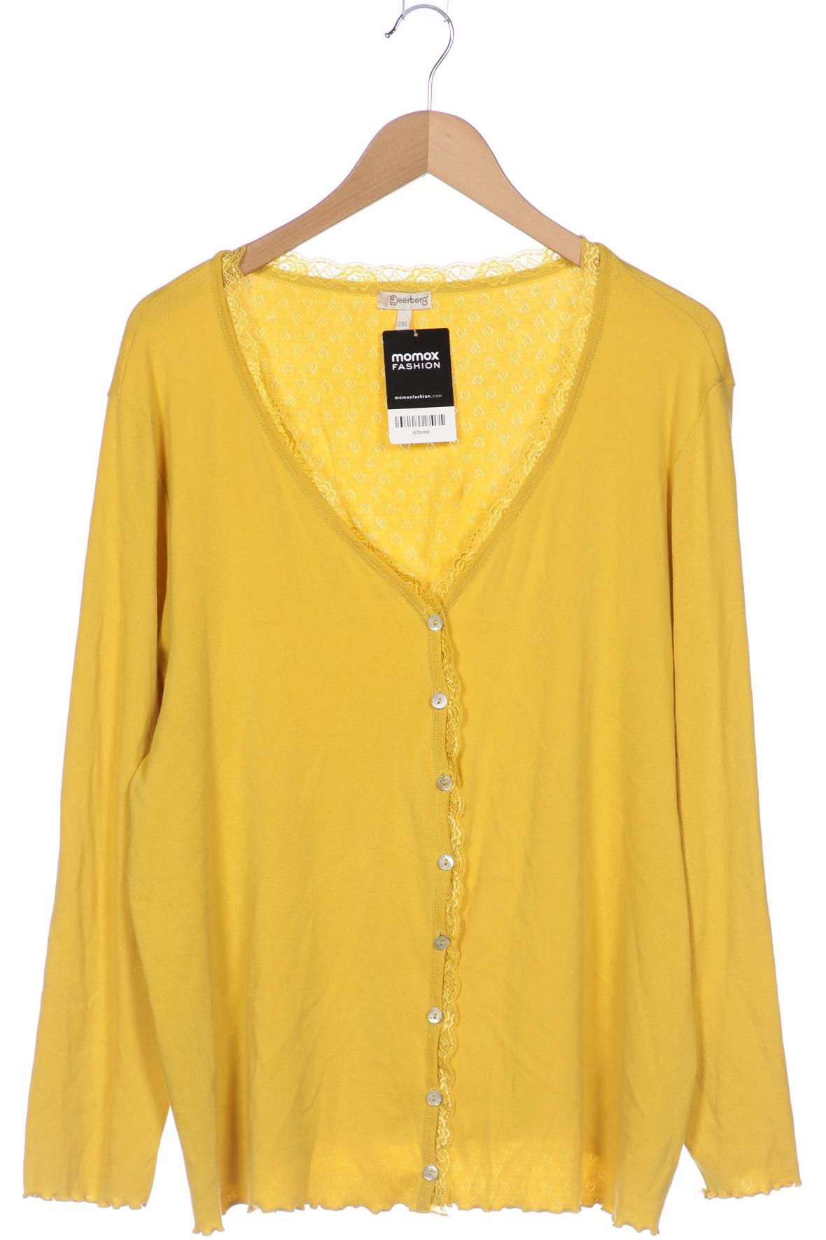 

Deerberg Damen Strickjacke, gelb, Gr. 46
