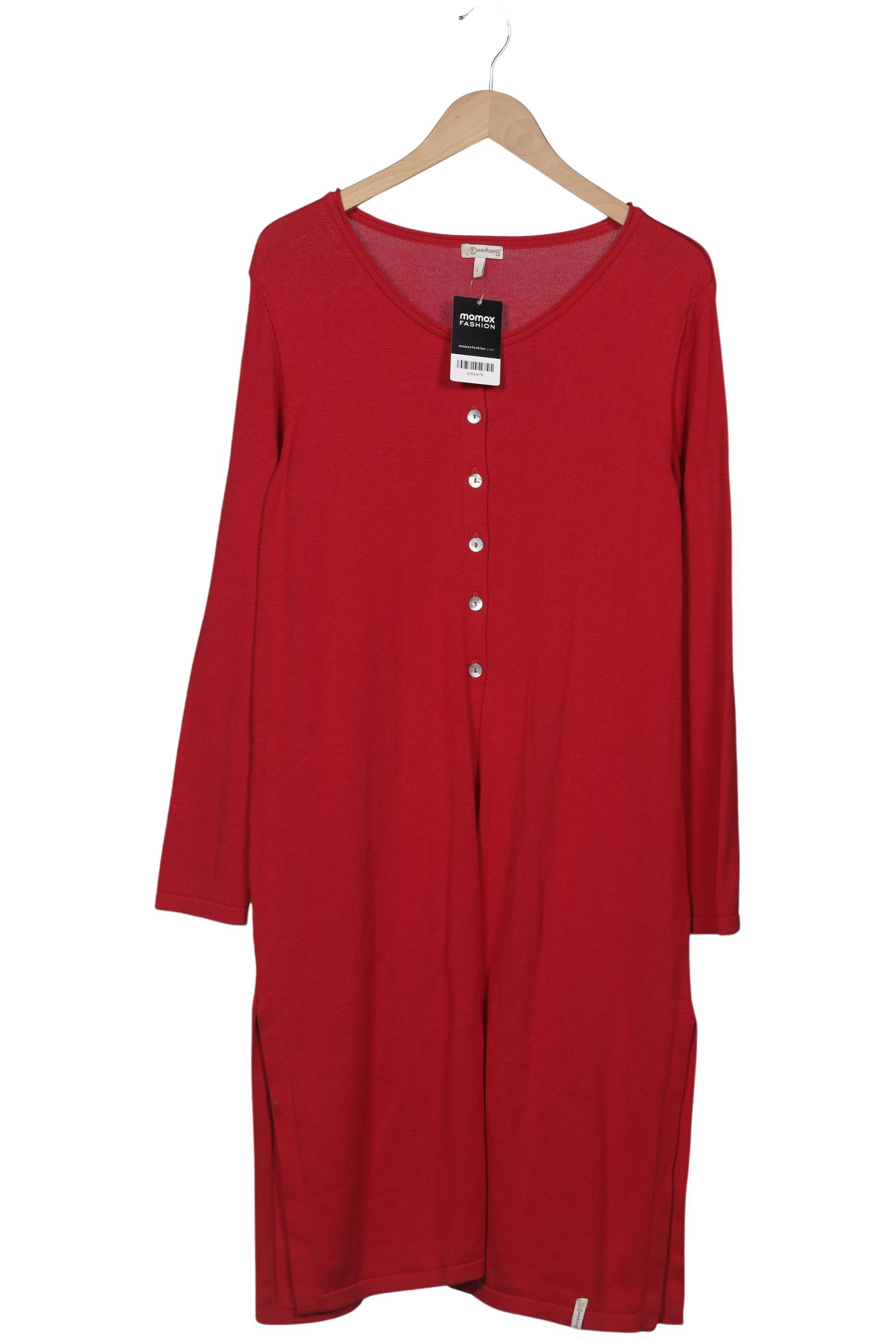 

Deerberg Damen Strickjacke, rot, Gr. 42