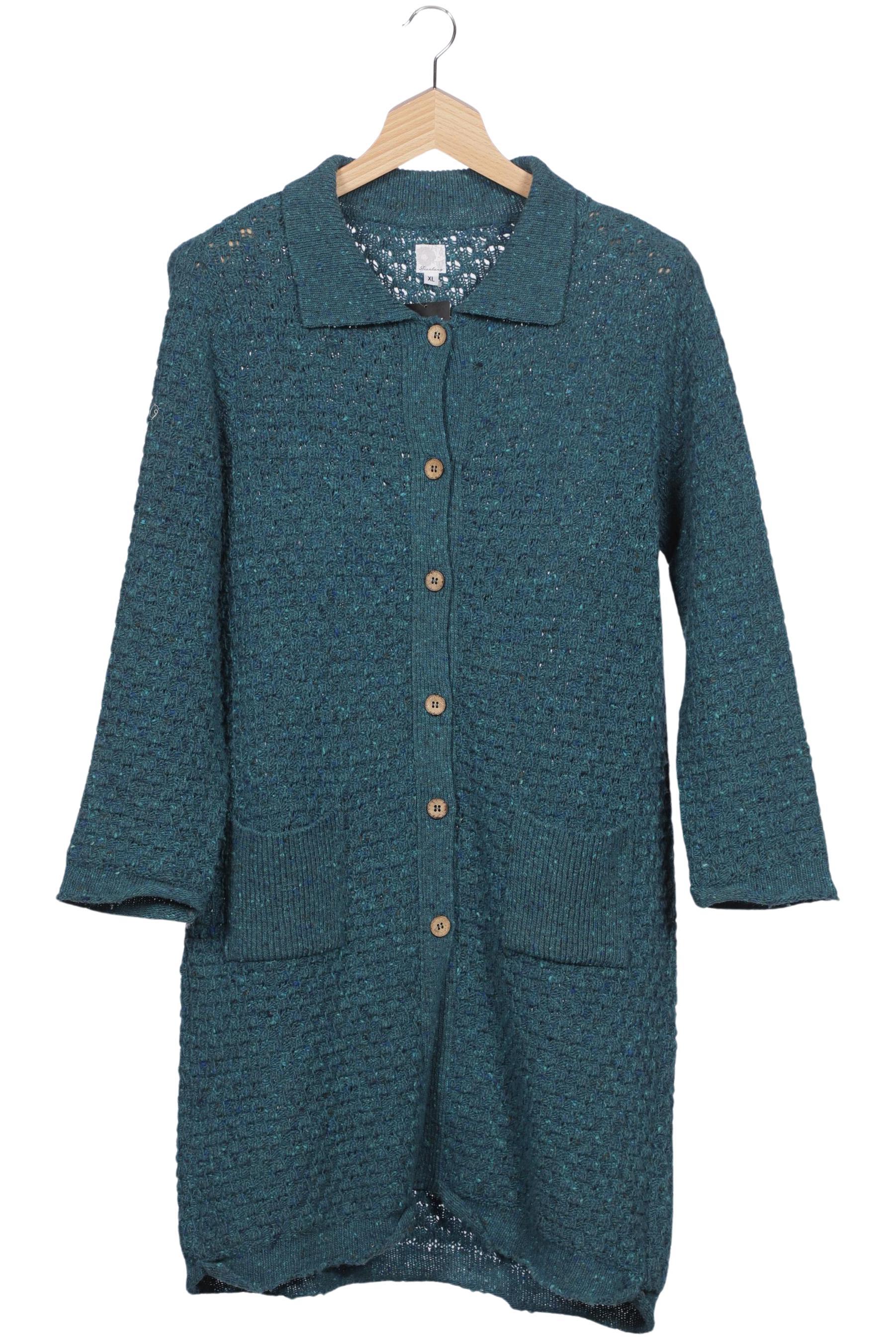

Deerberg Damen Strickjacke, türkis, Gr. 44