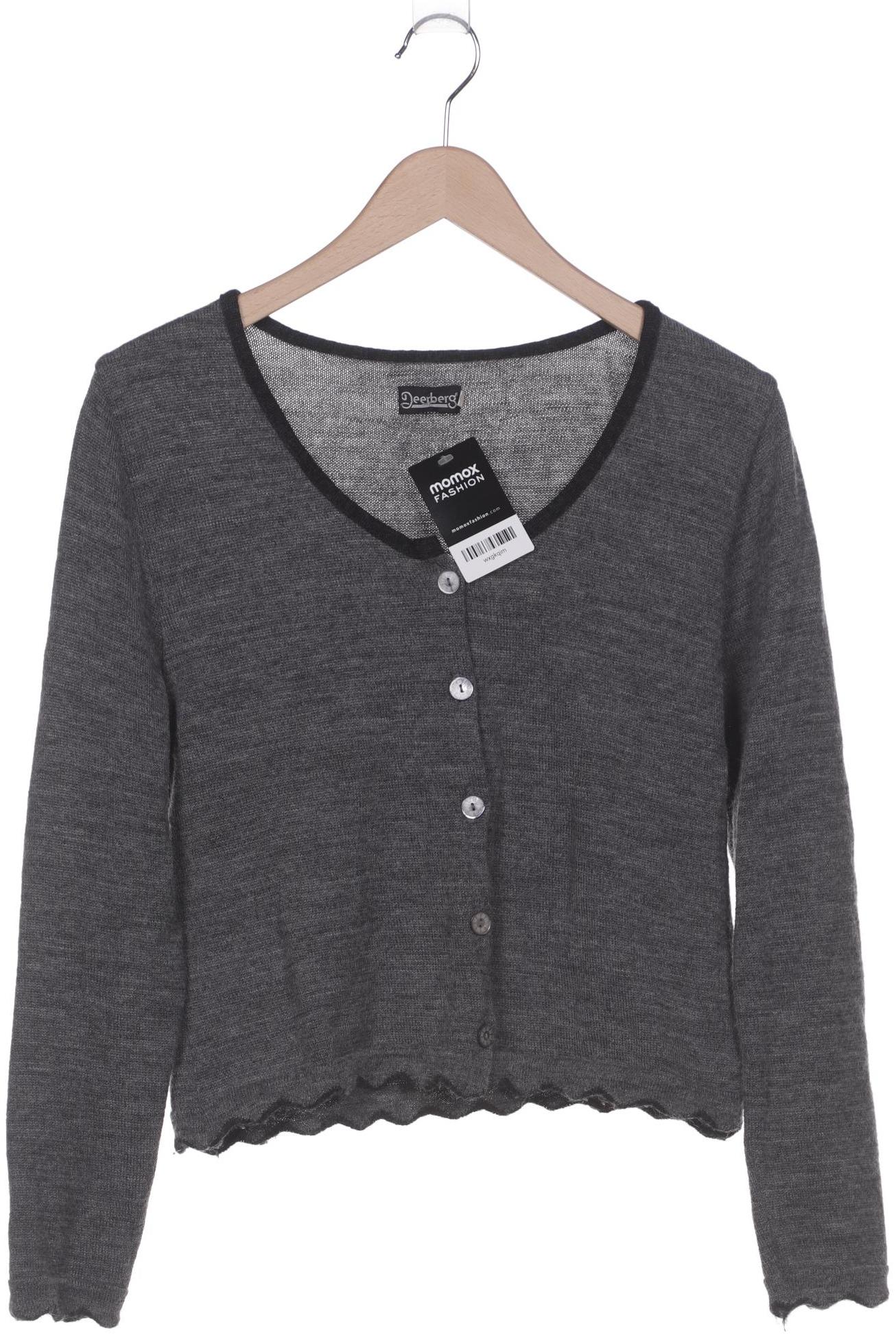 

Deerberg Damen Strickjacke, grau, Gr. 38