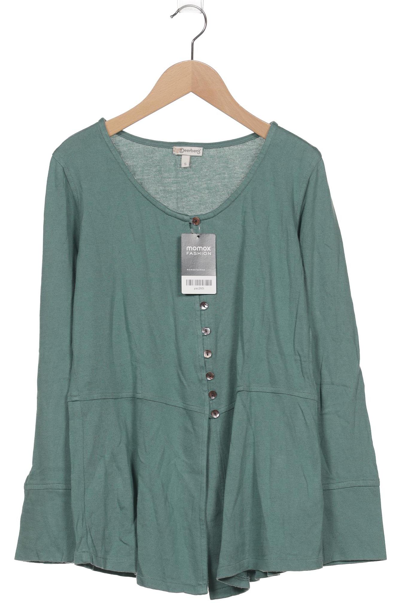 

Deerberg Damen Strickjacke, türkis, Gr. 36