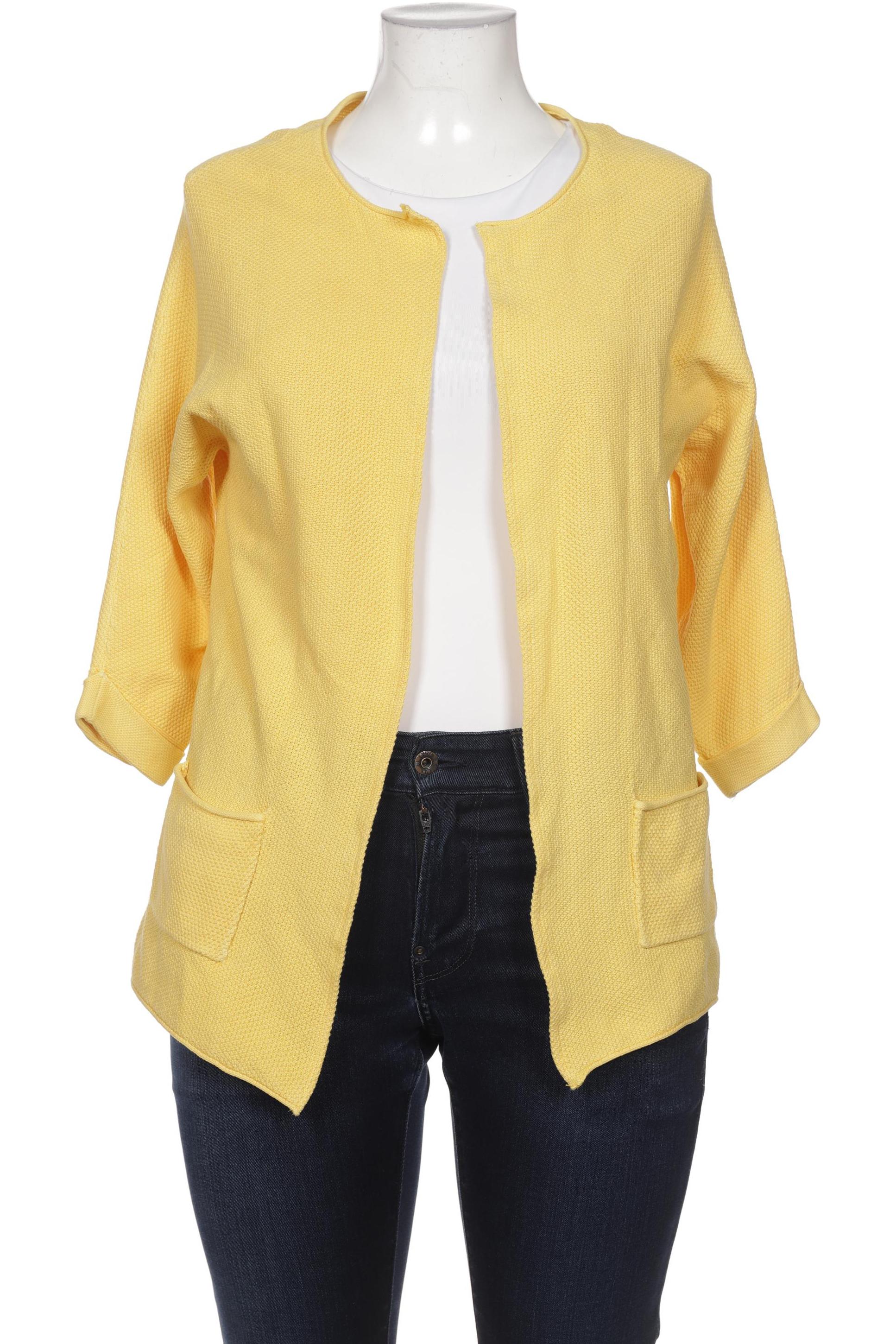 

Deerberg Damen Strickjacke, gelb, Gr. 42