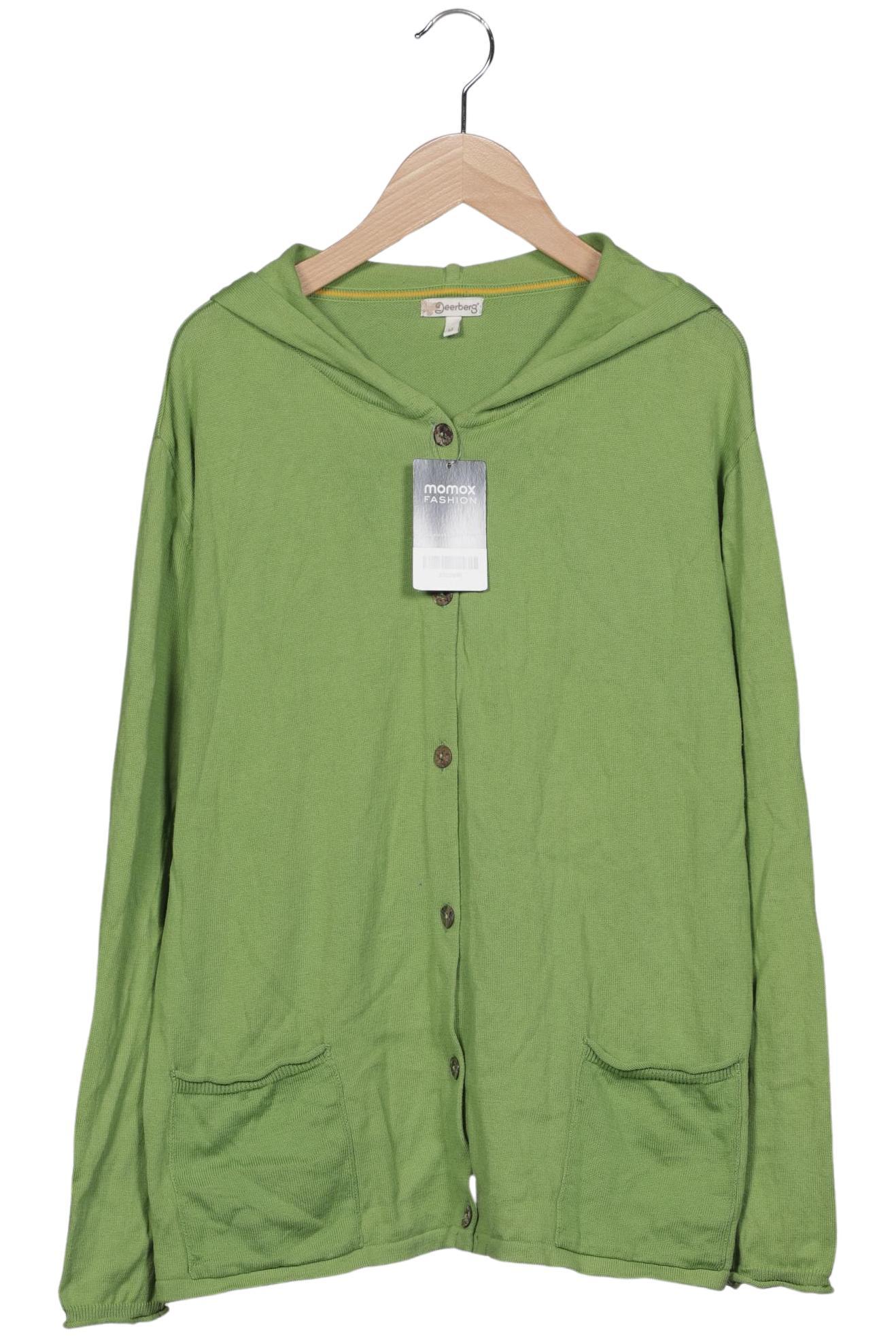 

Deerberg Damen Strickjacke, grün, Gr. 38