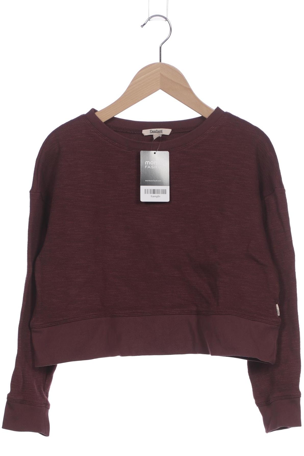 

Deerberg Damen Sweatshirt, bordeaux, Gr. 36
