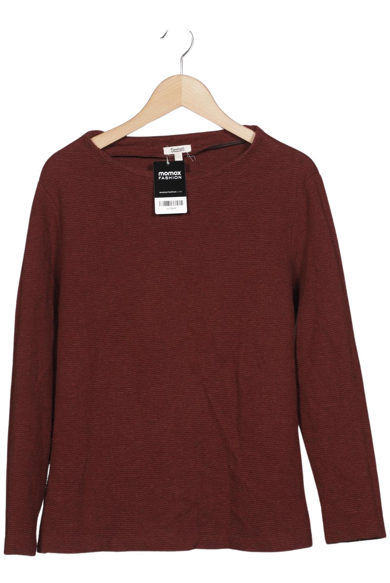 

Deerberg Damen Sweatshirt, bordeaux, Gr. 42