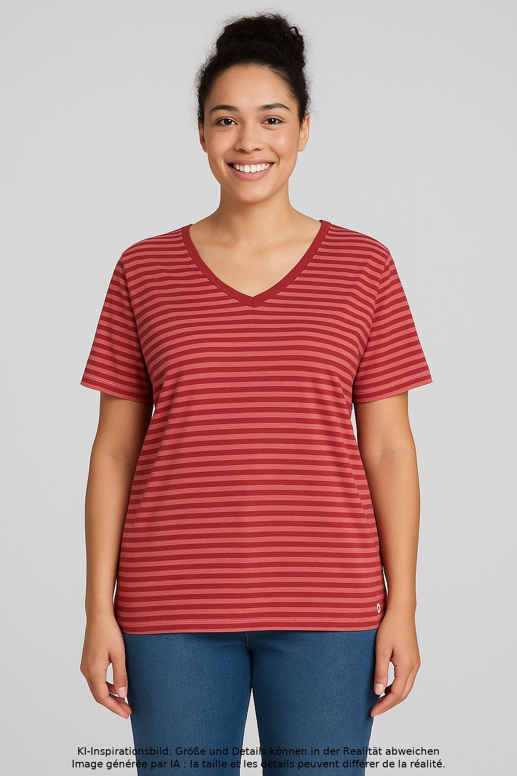

Deerberg Damen T-Shirt, rot, Gr. 44