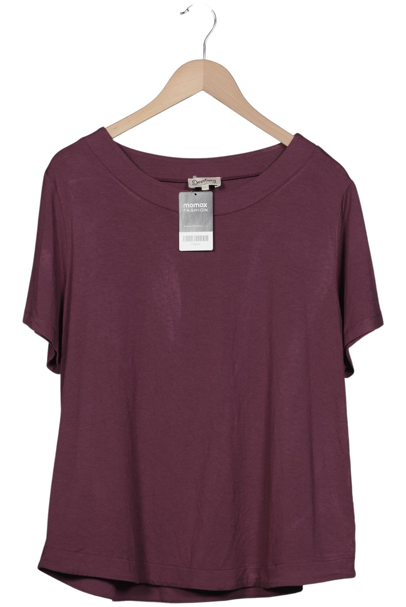 

Deerberg Damen T-Shirt, bordeaux, Gr. 46