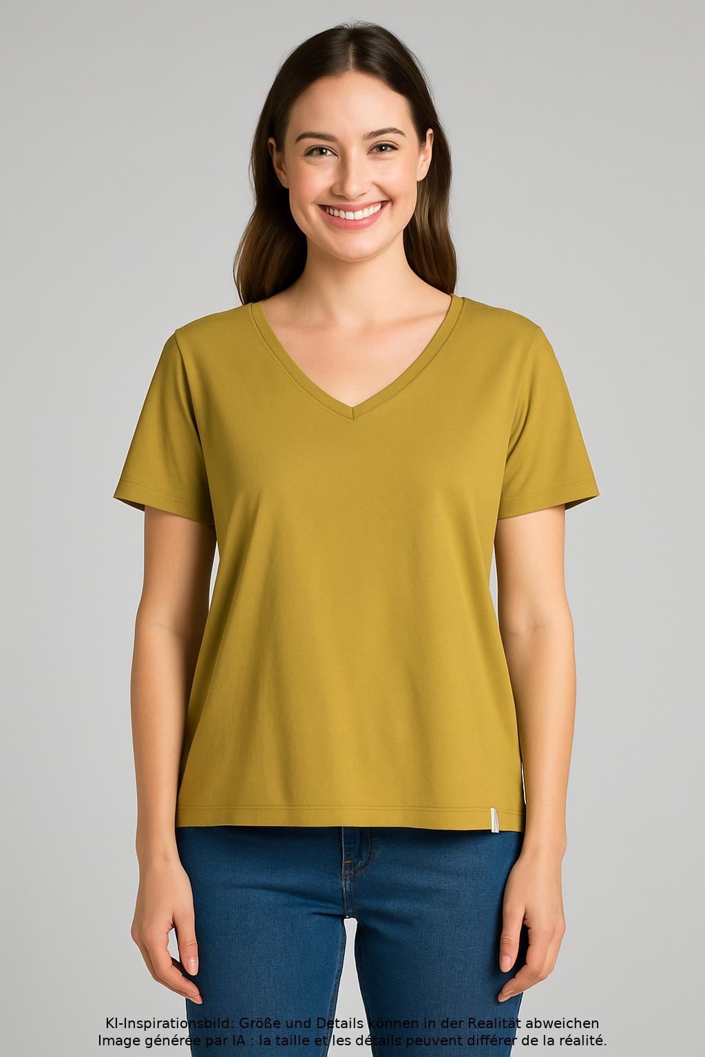 

Deerberg Damen T-Shirt, grün, Gr. 48