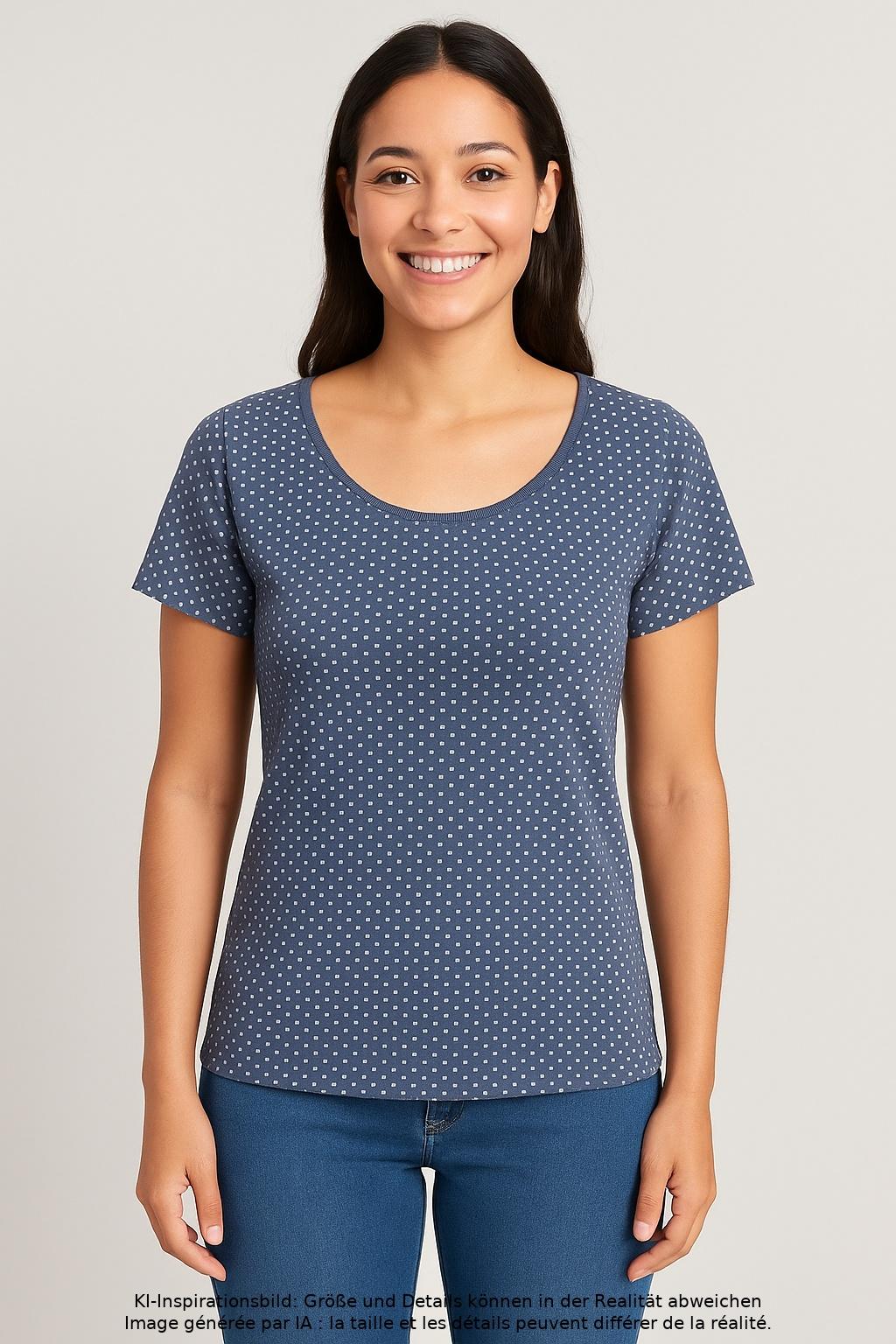 

Deerberg Damen T-Shirt, marineblau, Gr. 38