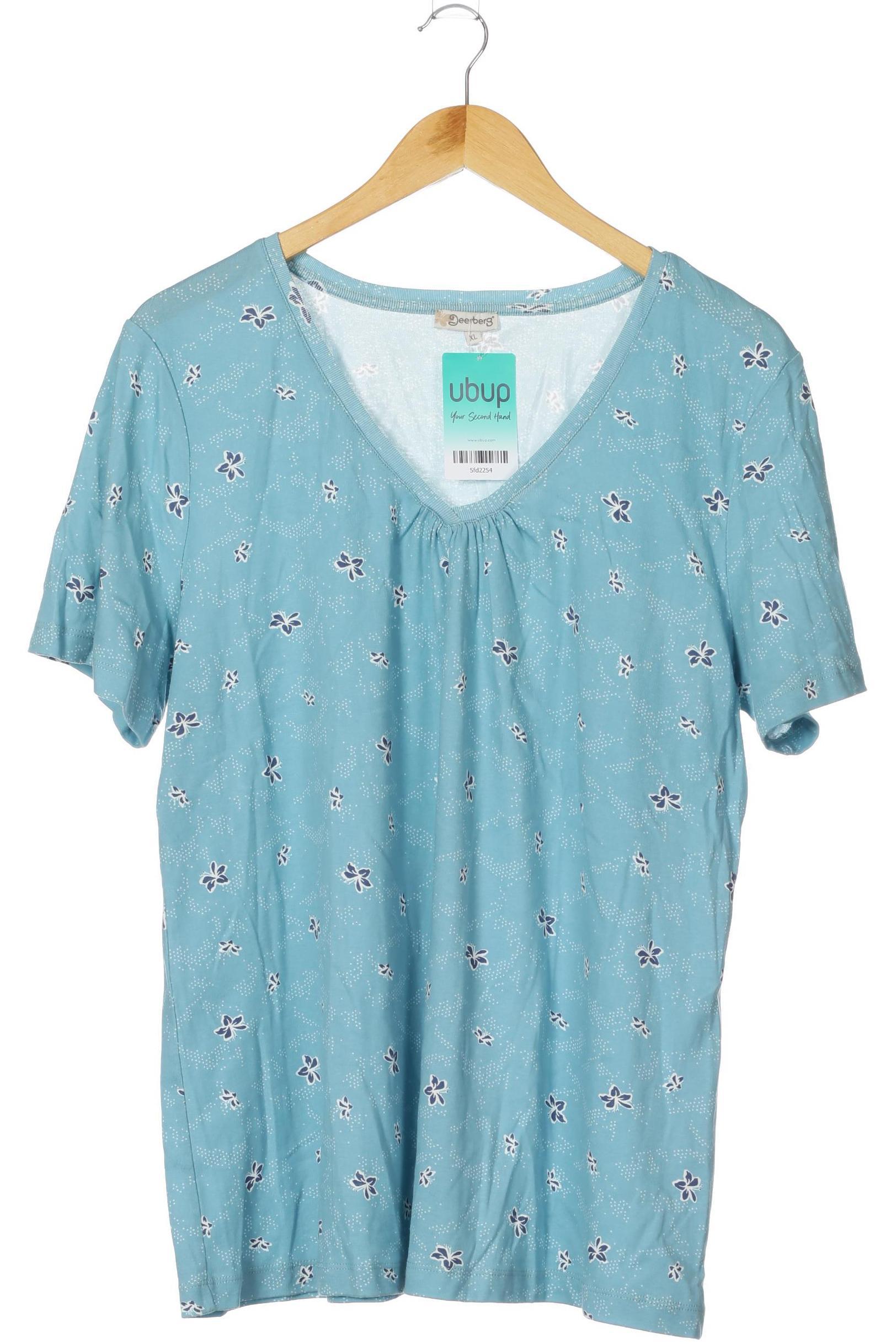 

Deerberg Damen T-Shirt, blau, Gr.