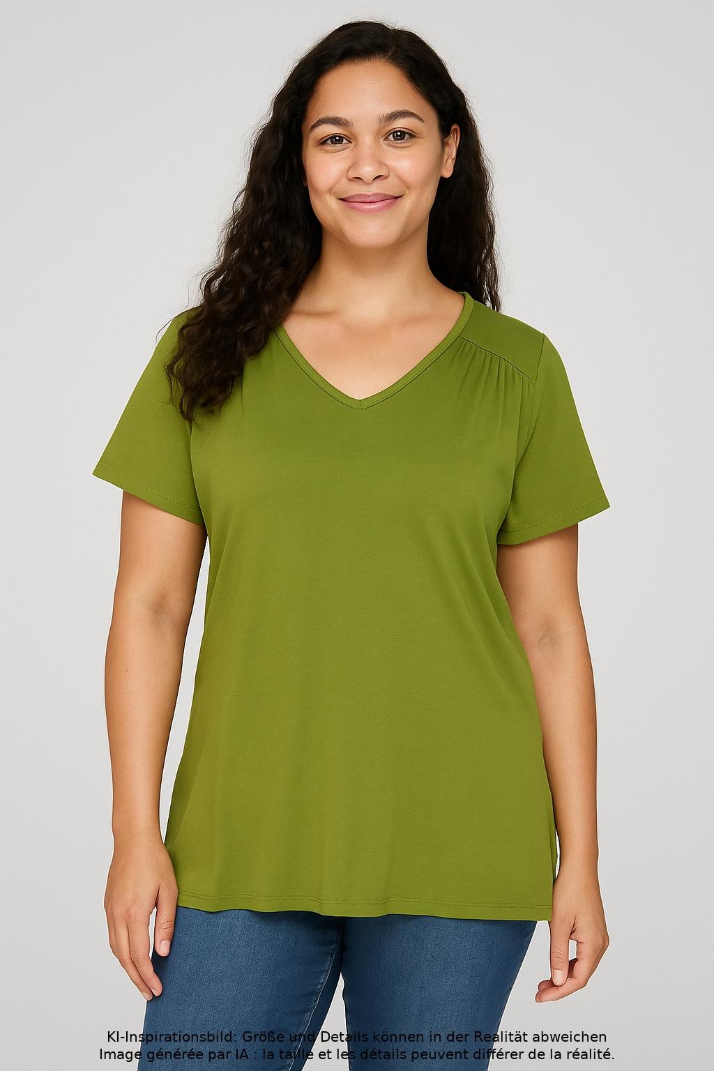 

Deerberg Damen T-Shirt, grün, Gr. 38