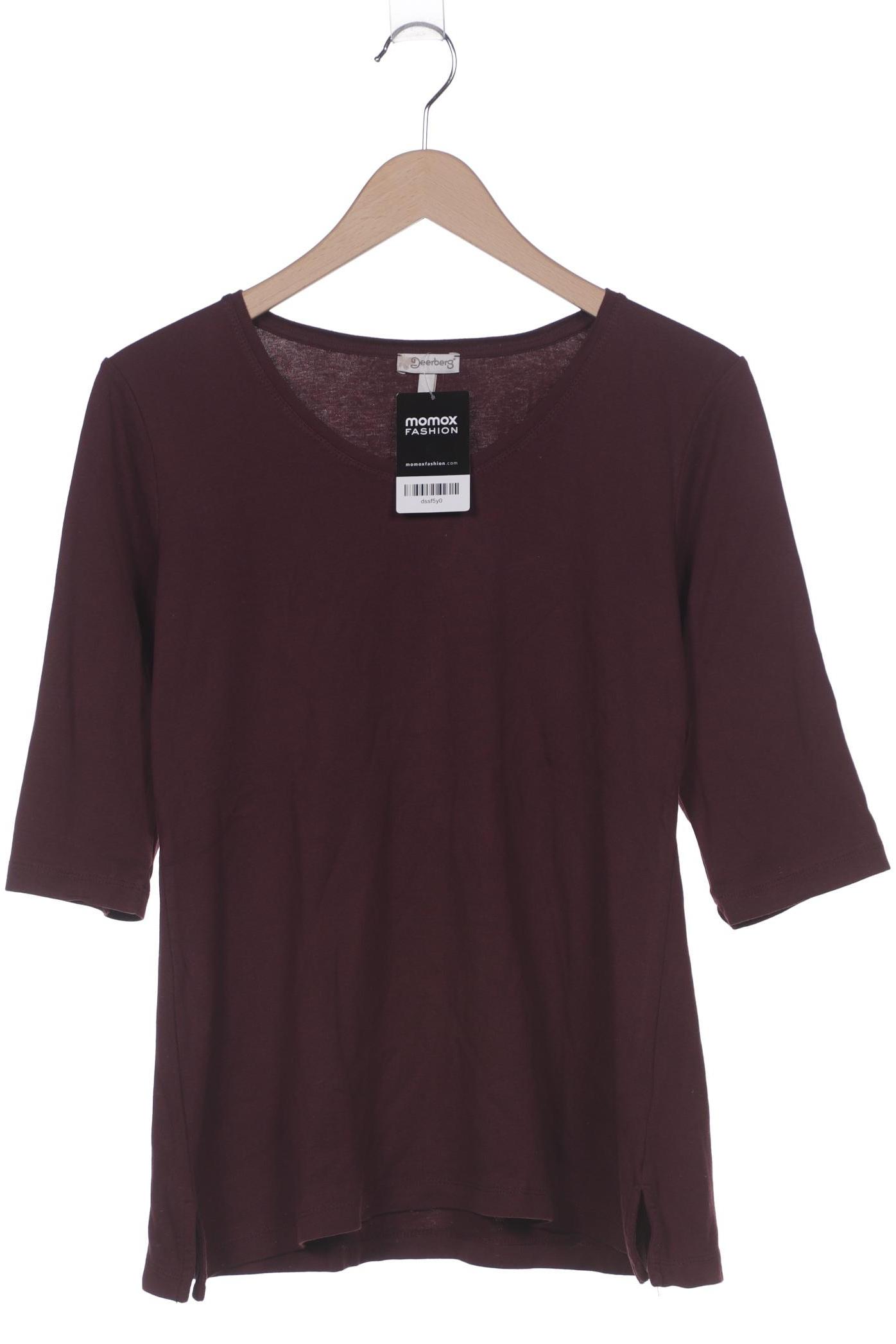 

Deerberg Damen T-Shirt, bordeaux, Gr. 42