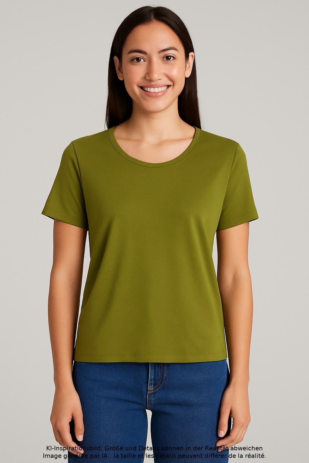 

Deerberg Damen T-Shirt, grün, Gr. 38