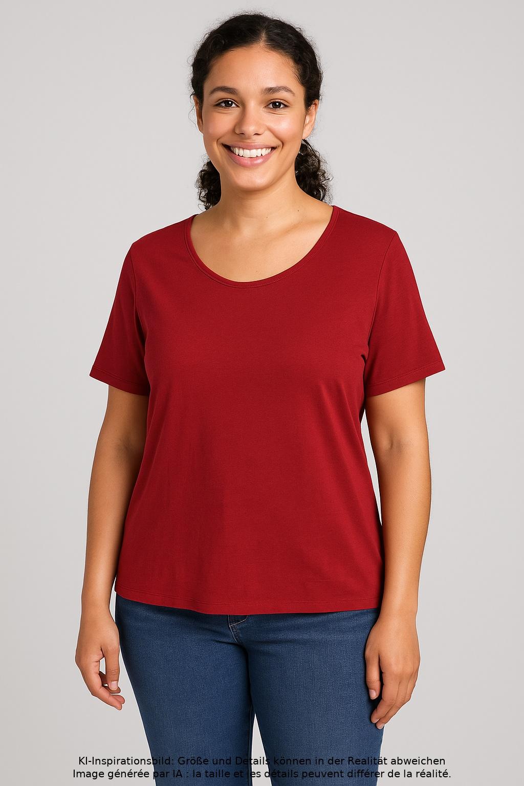 

Deerberg Damen T-Shirt, rot, Gr. 44