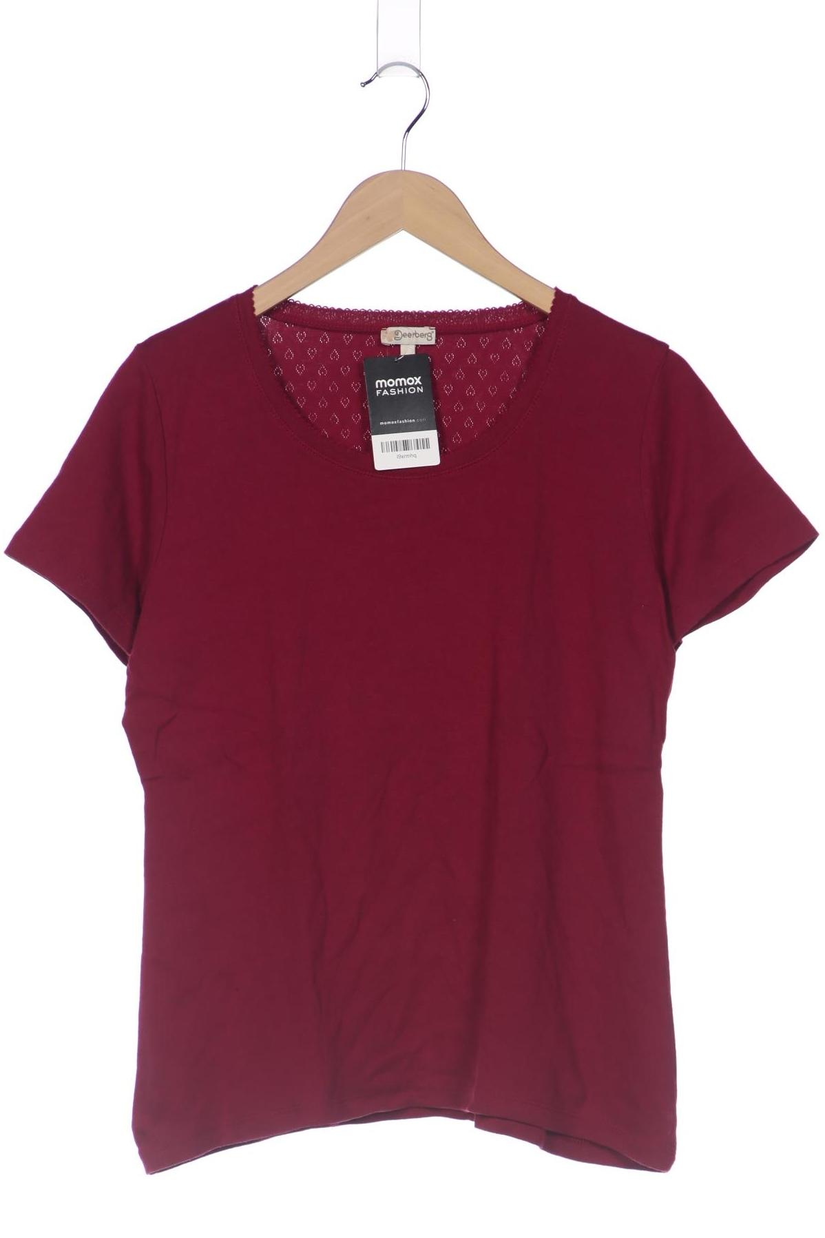 

Deerberg Damen T-Shirt, bordeaux, Gr. 42